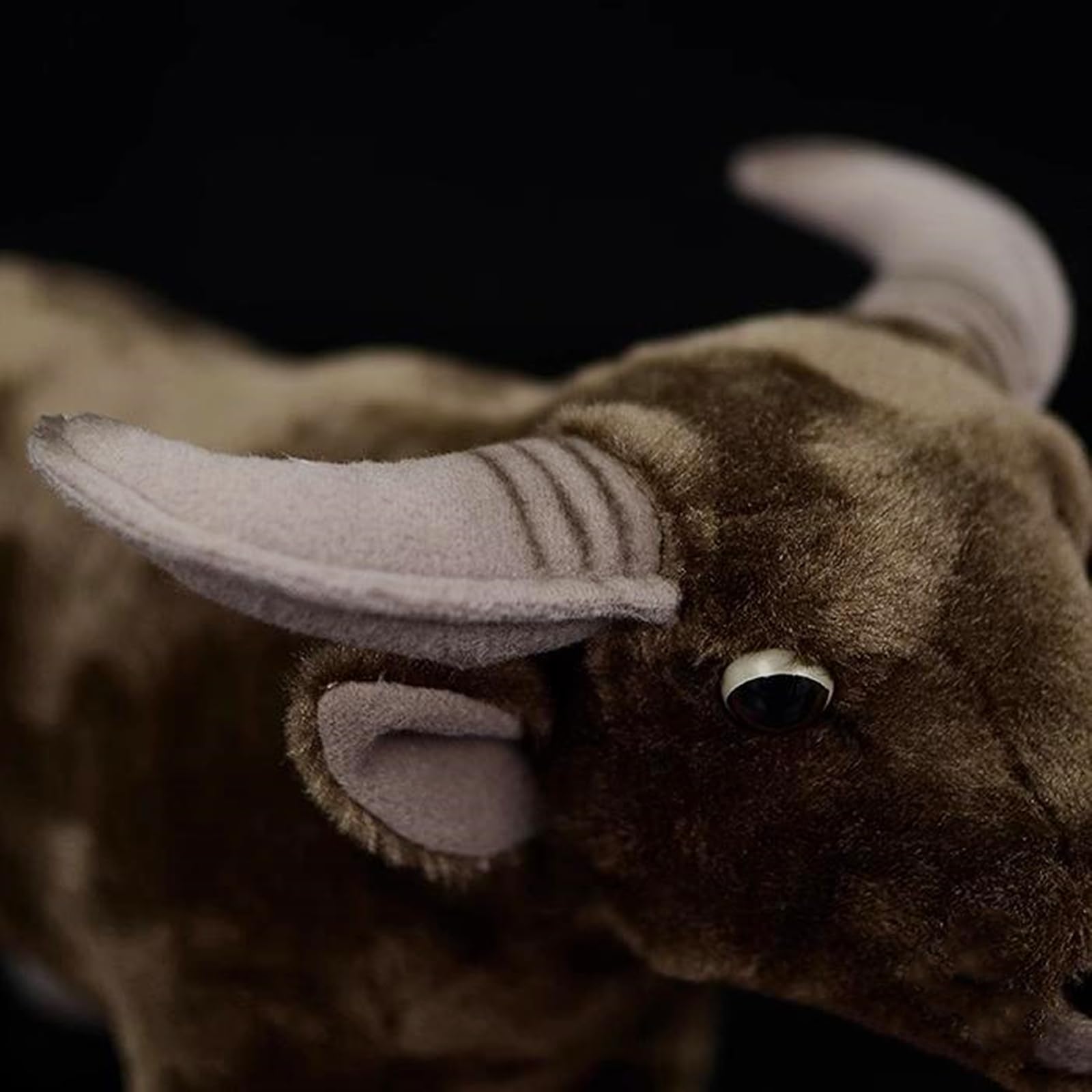 Buffalo Plush Toy, Realistic Buffalo Stuffed Animals, Soft Wild Animals Buffalo Stuffed Toys