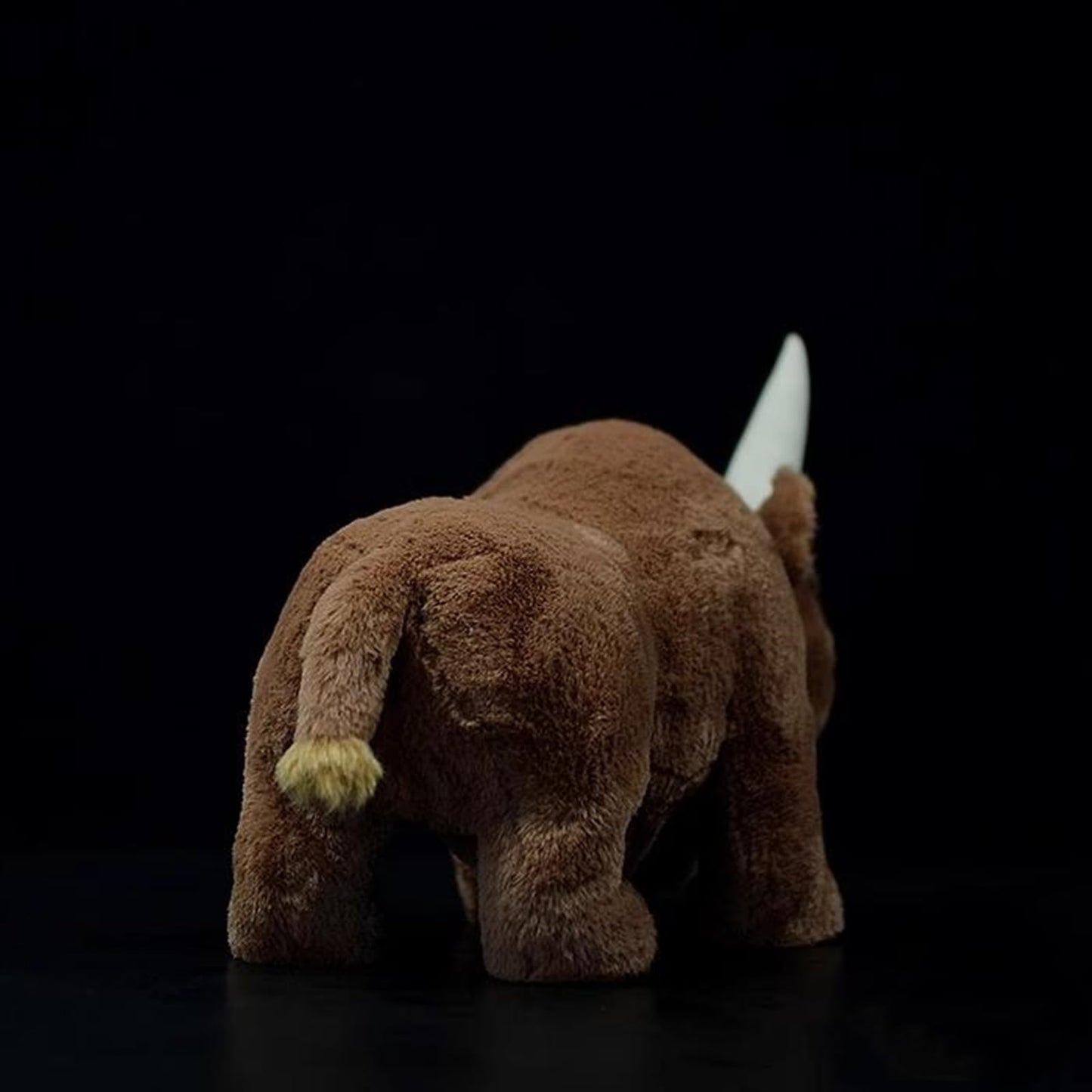 Elasmotherium Plush Toy, Realistic Brown Rhino Stuffed Animals