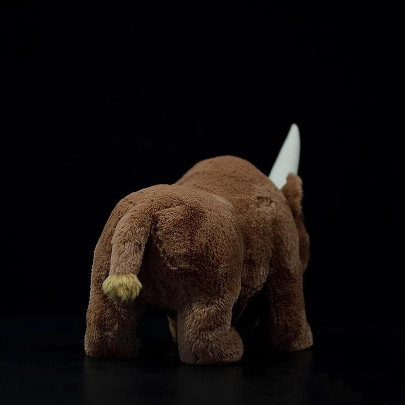 Elasmotherium Plush Toy, Realistic Brown Rhino Stuffed Animals