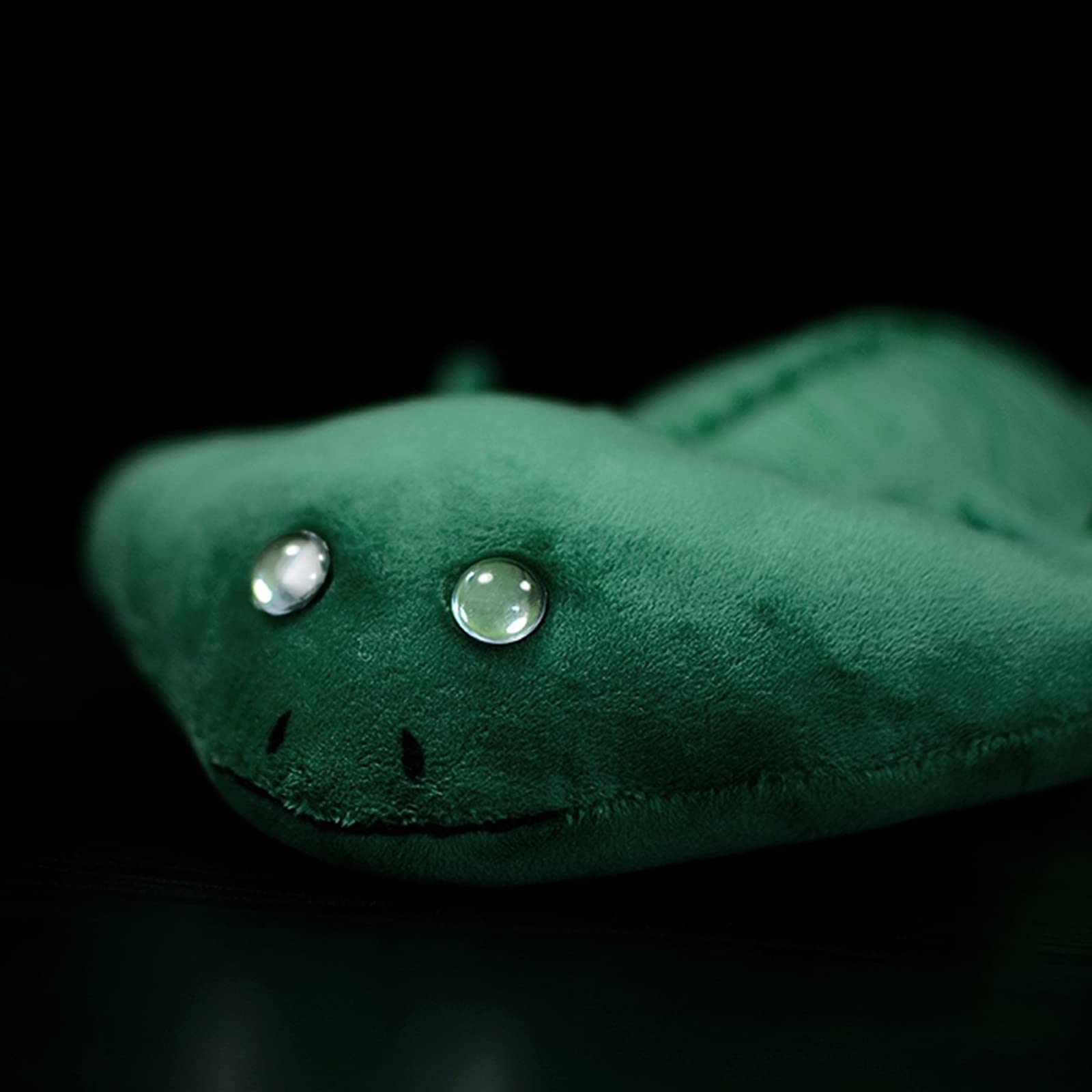 Diplocaulus Axolotl Plush toy, Green Striped Axolotl Stuffed Animal