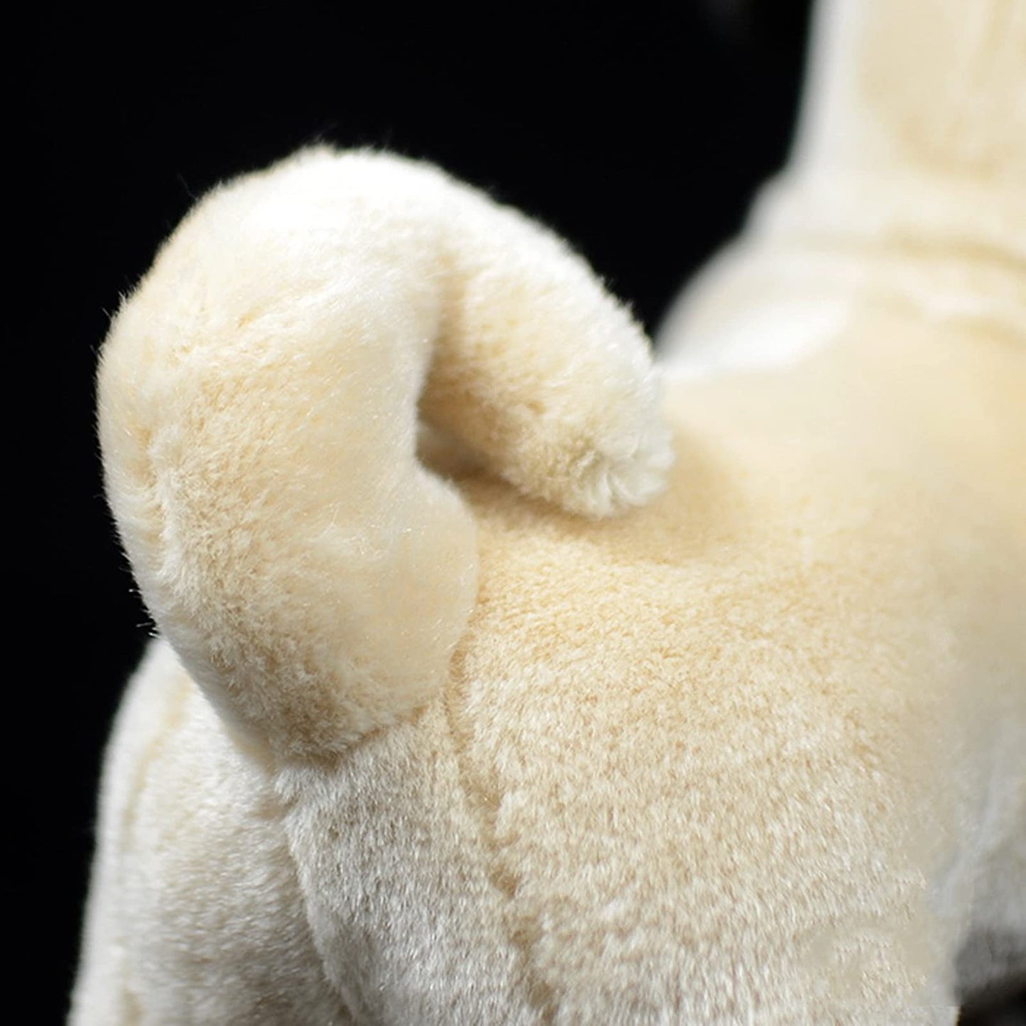 Pug Plush Toy, Realistic Standing Pug Dog Stuffed Animal