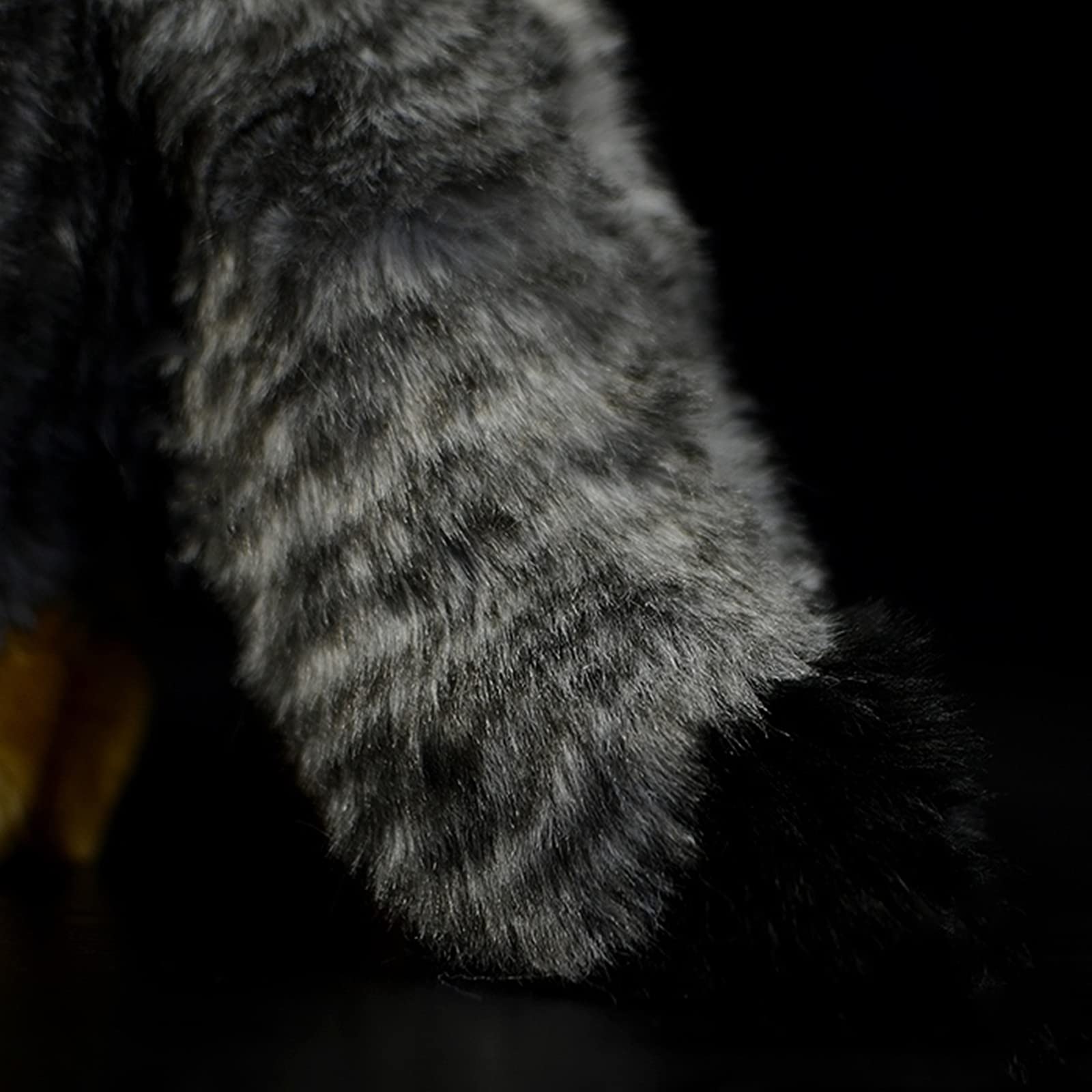 Pallas Cat Plush Toy, Simulation Soft Realistic Gray Pallas's Cat Stuffed Animals