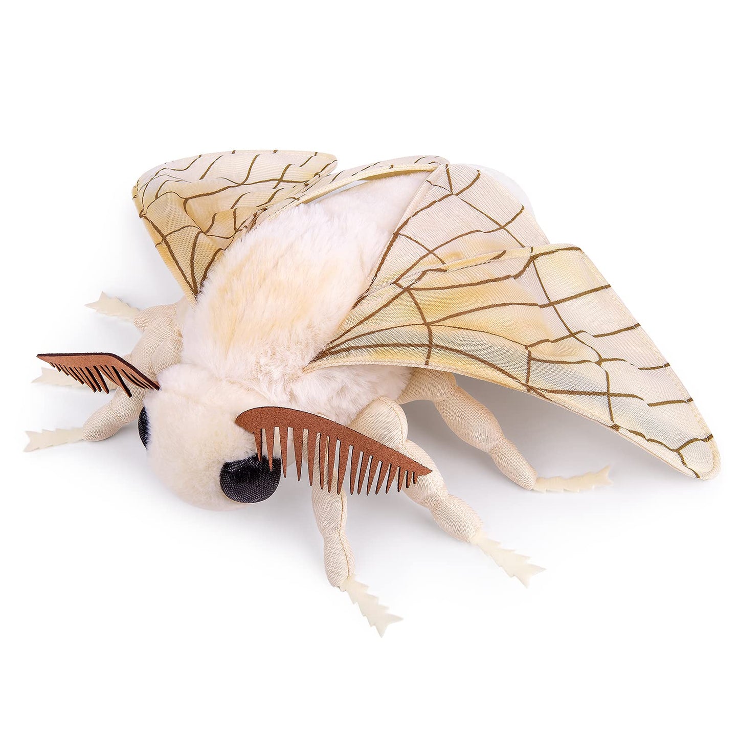 Silk Moth Plush Toy, Lifelike Silk Moth Stuffed Animals