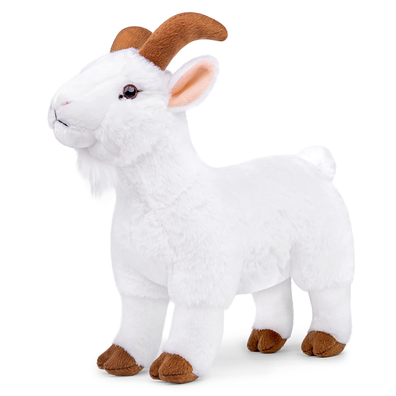 Goat Plush Toy, Lifelike Goat Stuffed Animals
