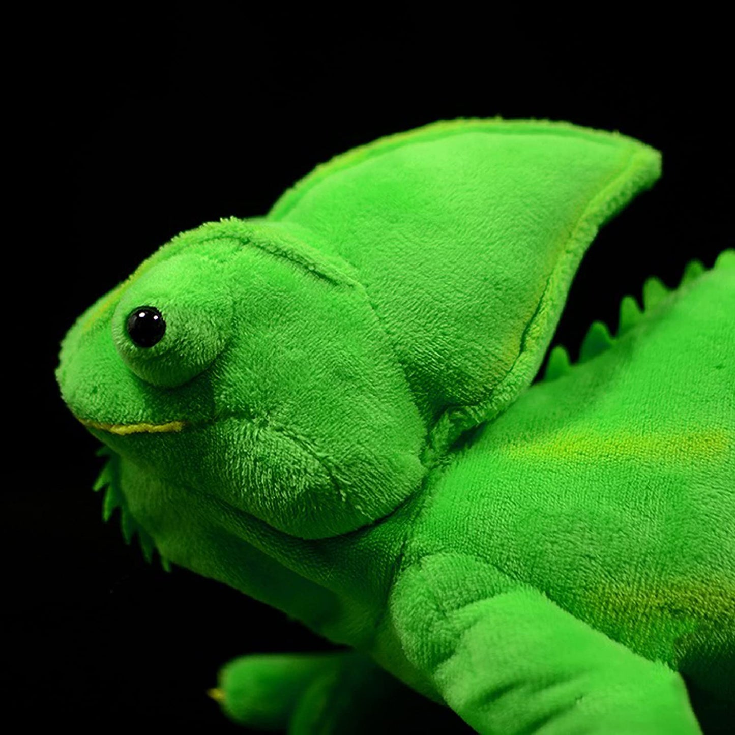 Stuffed Animal Chameleon Plush Toy, Green Stuffed Toys Realistic Chameleon, Gifts for Kids