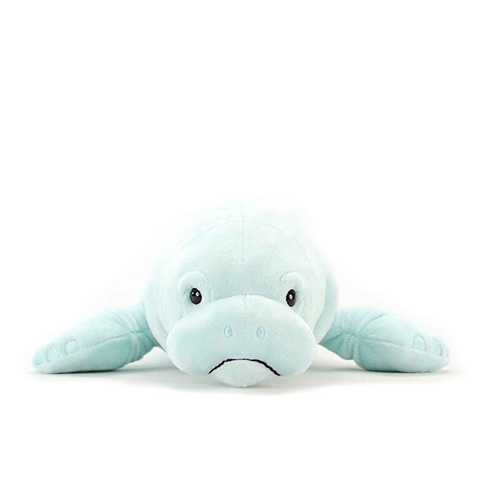 Manatee Plush Toy, Blue Lifelike Manatee Stuffed Animal