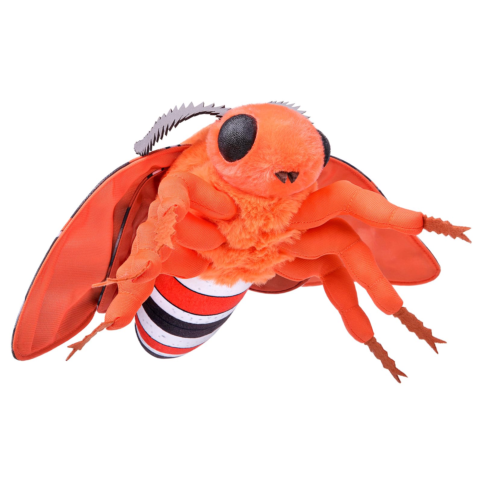 Cecropia Moth Plush Toy, Lifelike Robin Moth Stuffed Animals