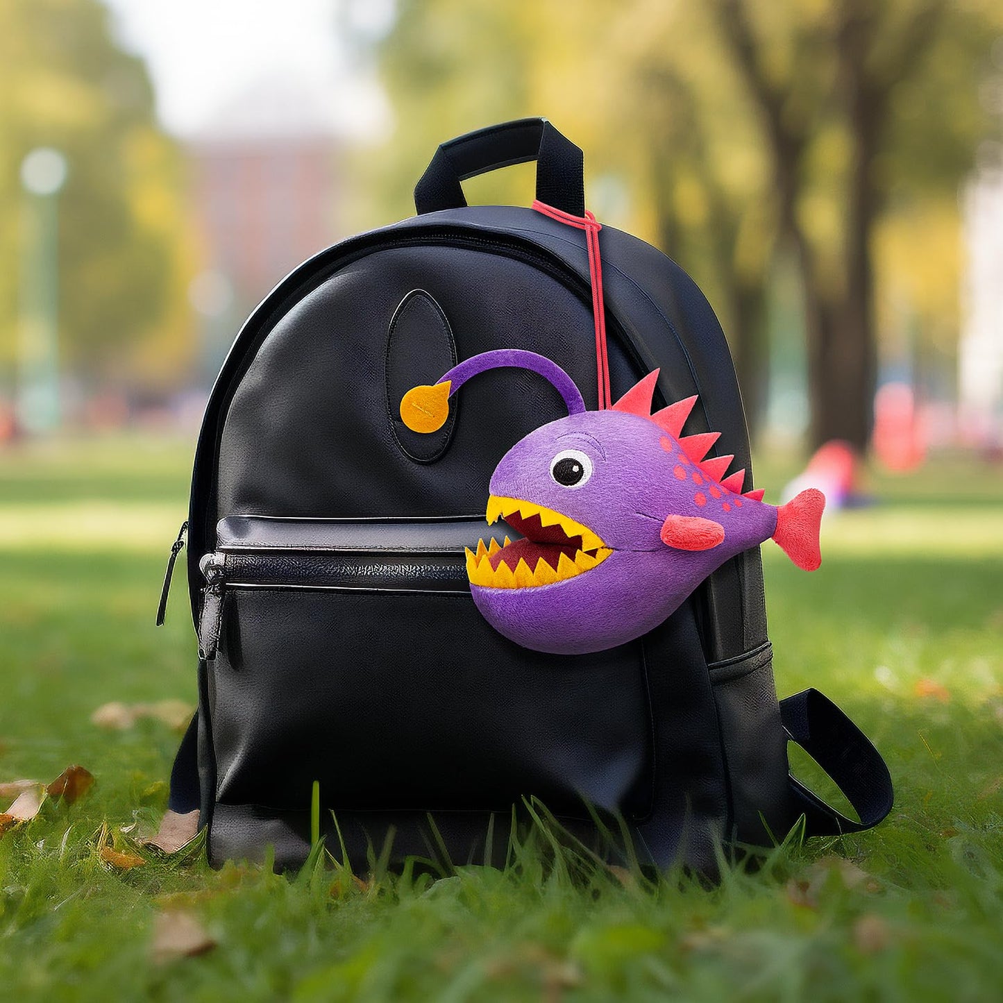 Anglerfish Plush Toy, Cute Anglerfish Creepy Stuffed Animals Toys Sea Life