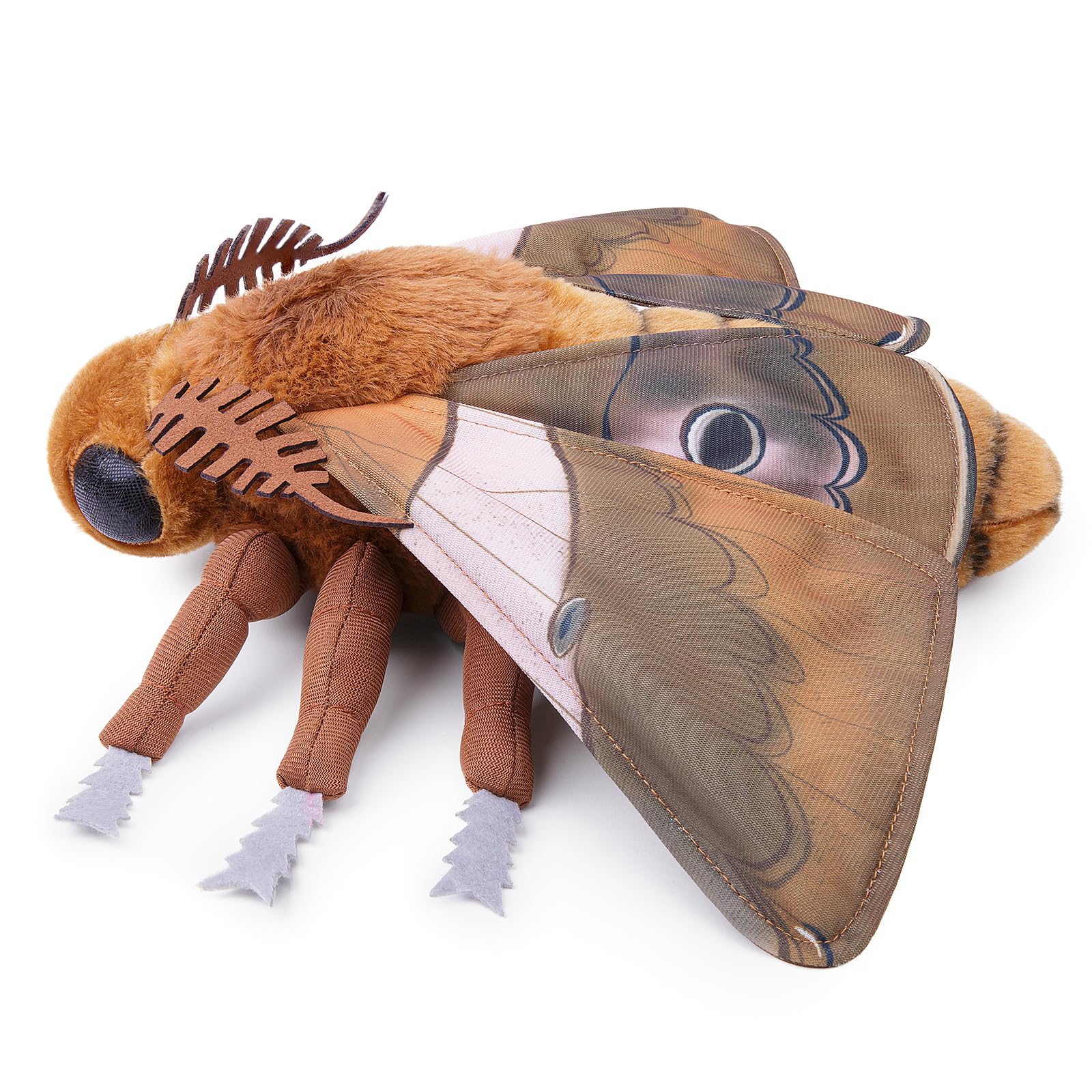 Ginkgo Moth Plush Toy, Lifelike Ginkgo Moth Stuffed Animals