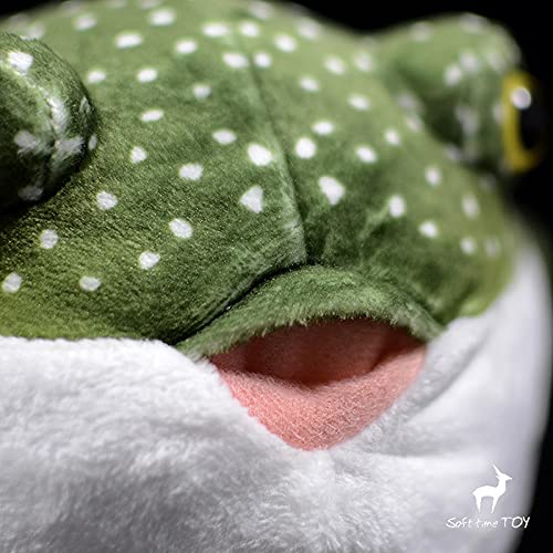 Pufferfish Plush Toy, Lifelike Green Blowfish Plush Toy Lifelike