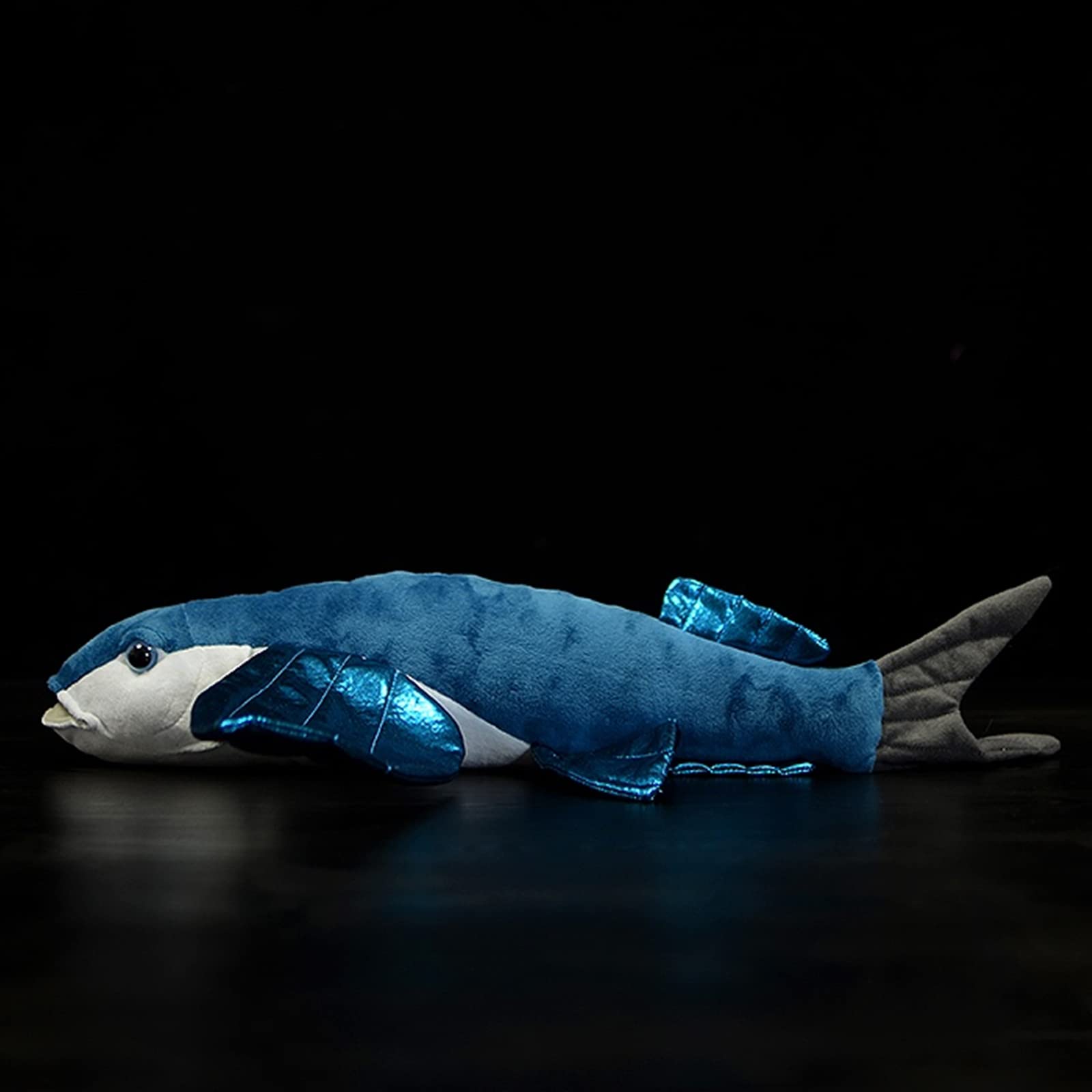 Realistic Flying Fish Stuffed Animals, Simulation Blue Lifelike Flying Fish Plush Toy