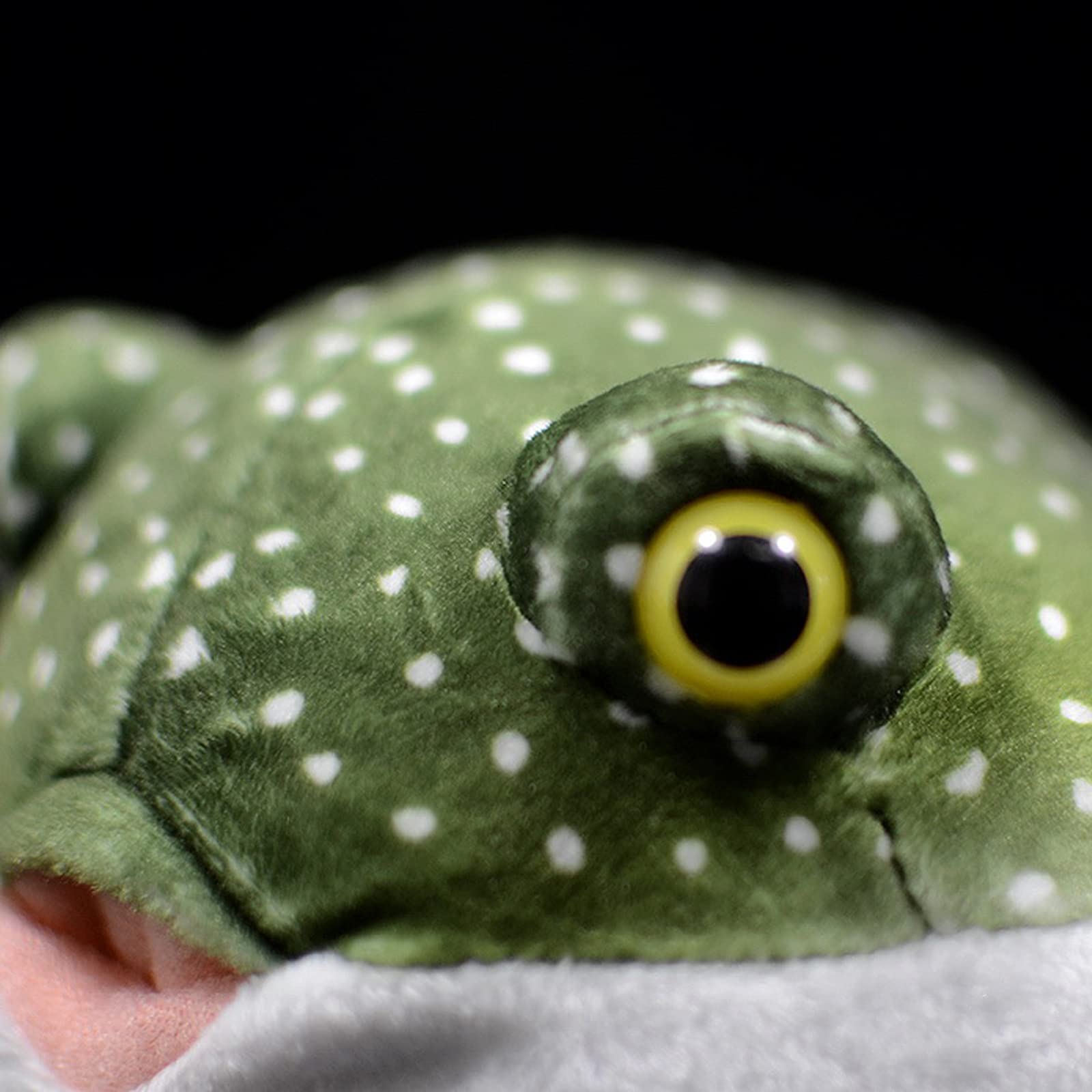 Pufferfish Plush Toy, Lifelike Green Blowfish Plush Toy Lifelike