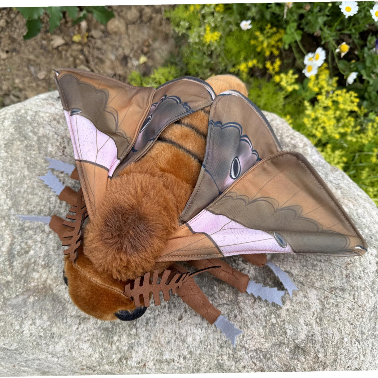 Ginkgo Moth Plush Toy, Lifelike Ginkgo Moth Stuffed Animals
