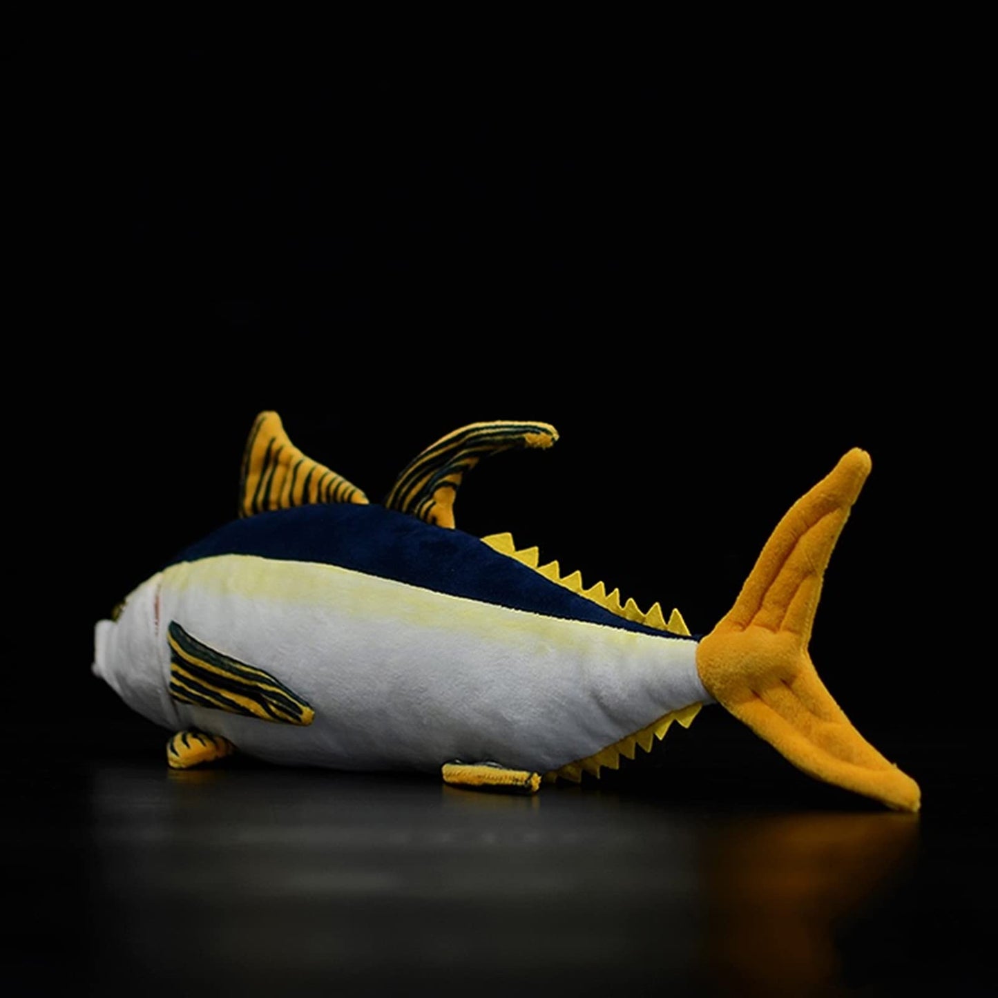 Simulation Tuna Stuffed Plush Toy, 16inch Lifelike Depth Ocean Animals