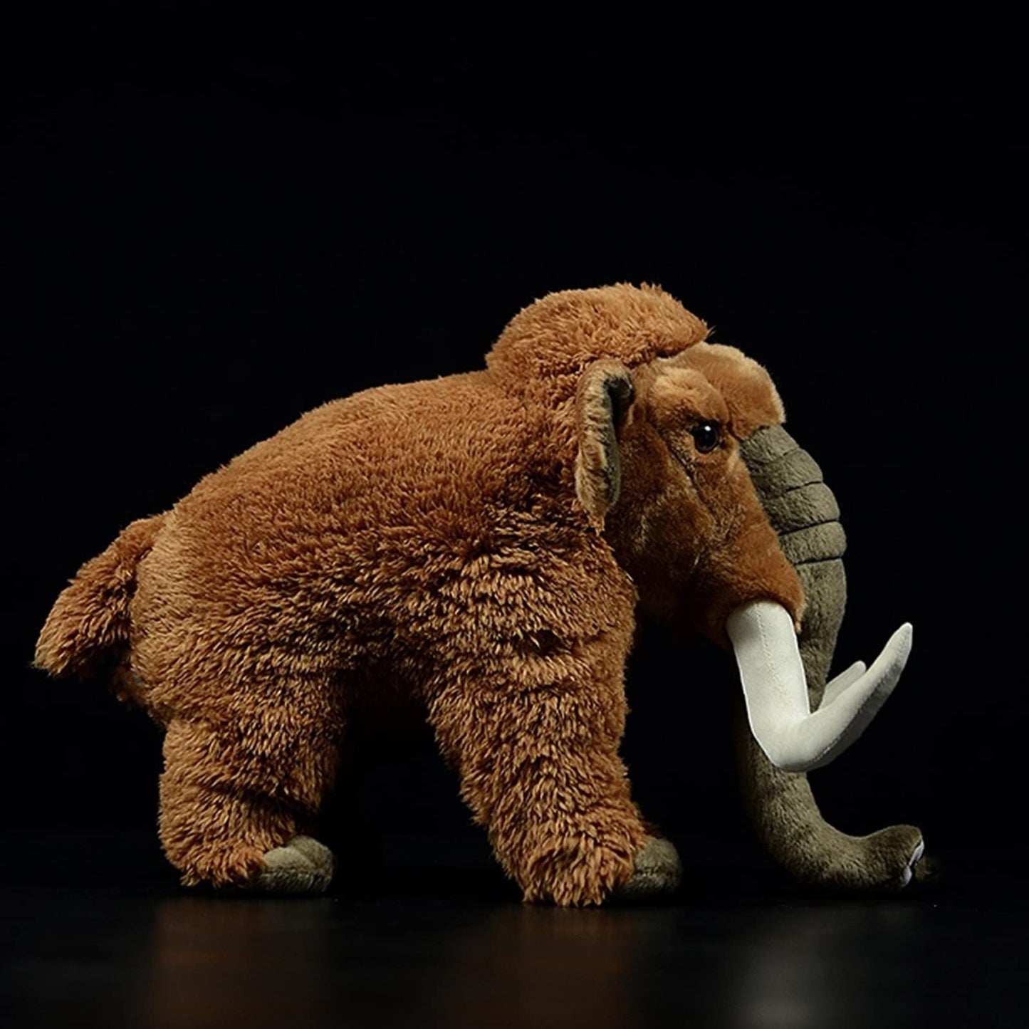 Realistic Woolly Mammoth Plush Toy, Mammoth Stuffed Animal
