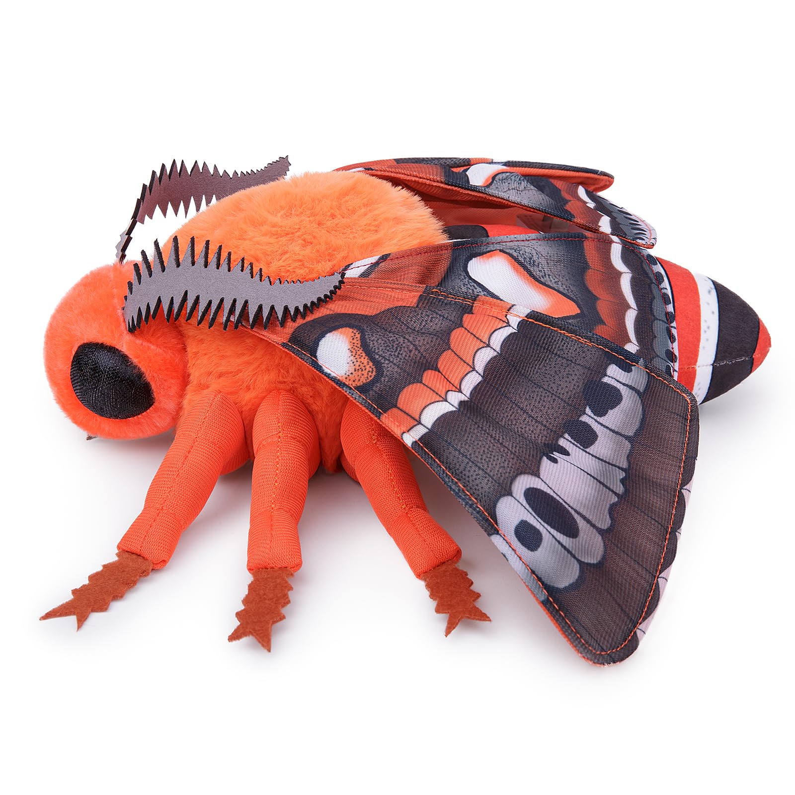Cecropia Moth Plush Toy, Lifelike Robin Moth Stuffed Animals