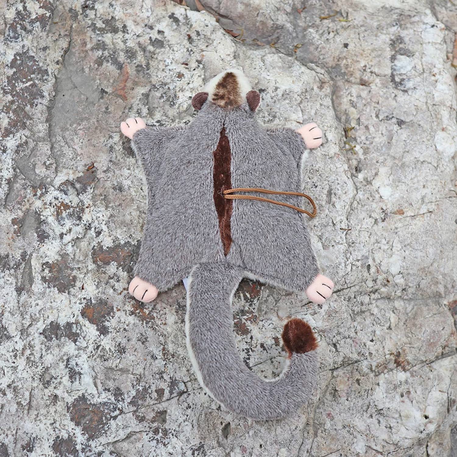 Sugar Glider Plush, Realistic Sugar Glider Stuffed Animal, 8.5 inch Plush Toy