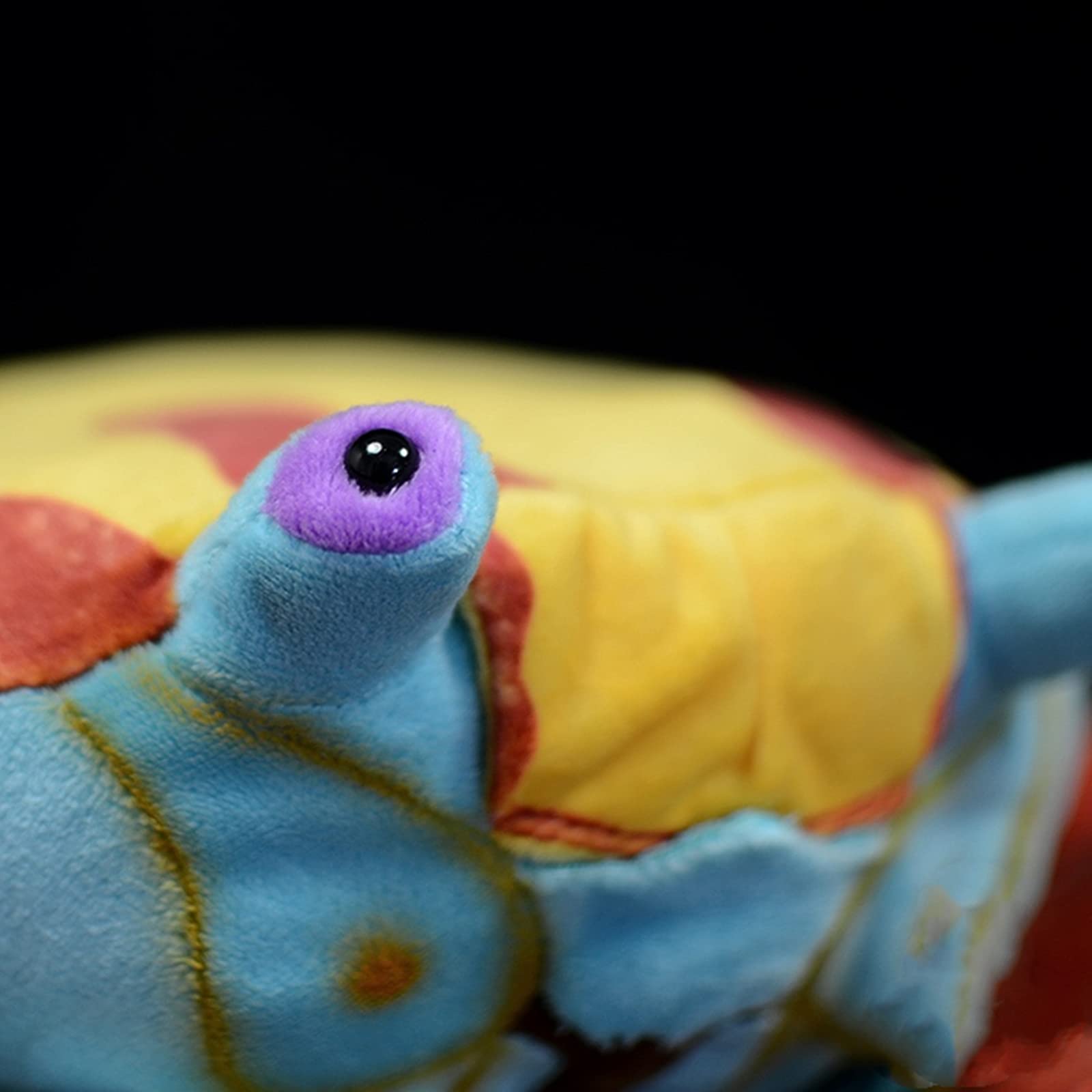 Simulation Red Crab Plush Toy, Lifelike Ocean Redstone Crab Stuffed Animal Cute Plushie Toys