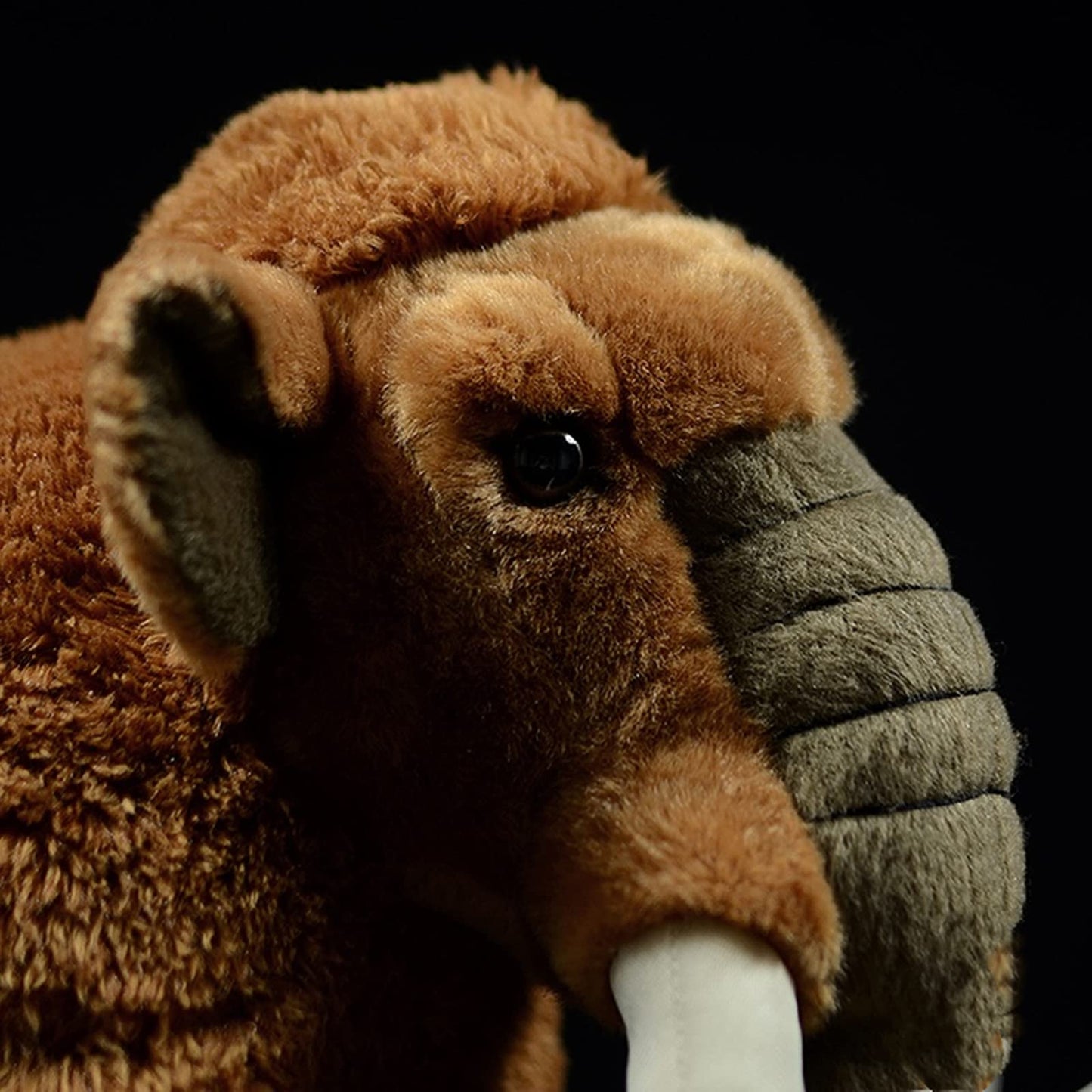 Realistic Woolly Mammoth Plush Toy, Mammoth Stuffed Animal