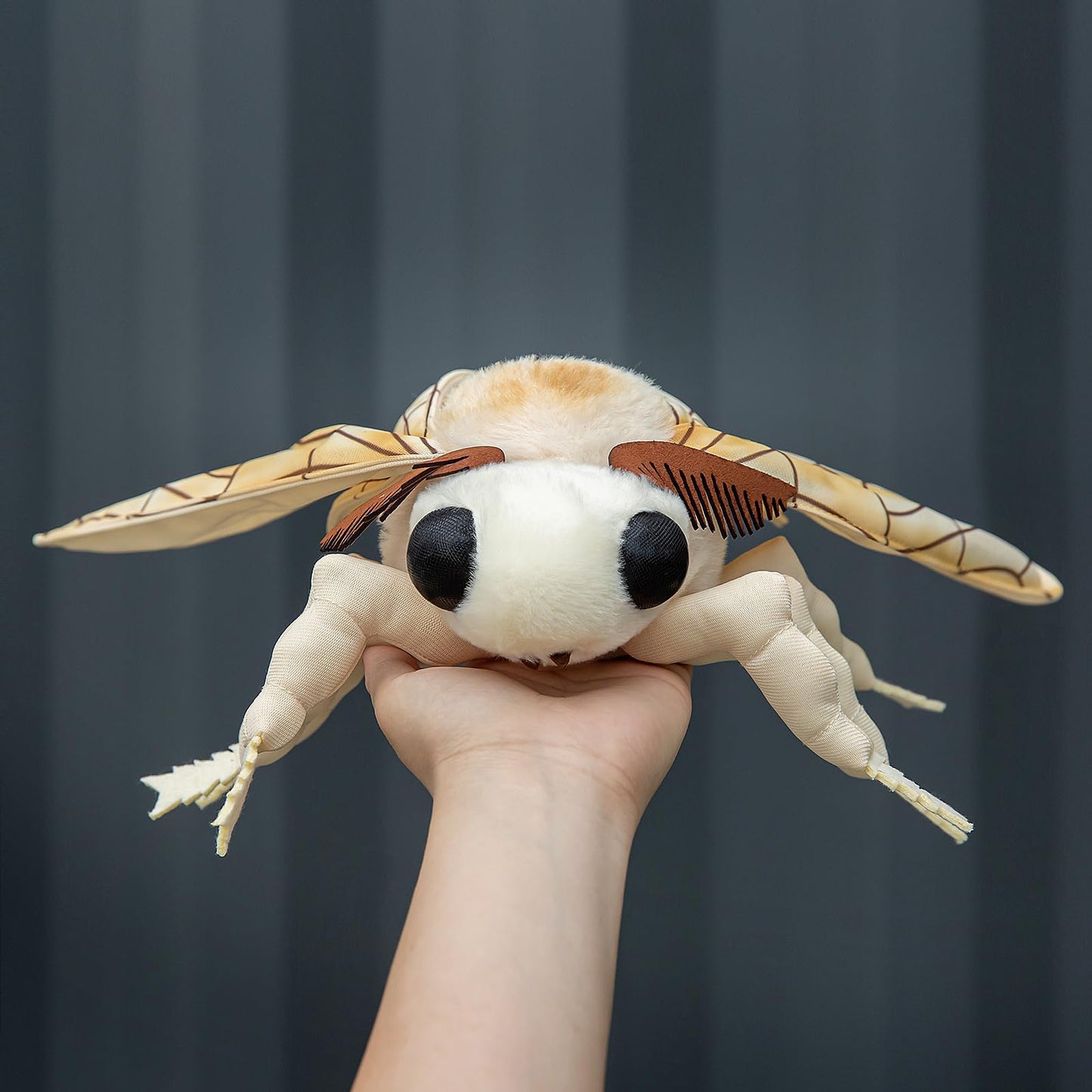 Silk Moth Plush Toy, Lifelike Silk Moth Stuffed Animals