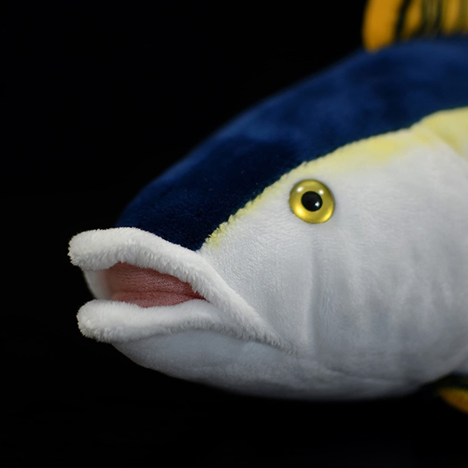 Simulation Tuna Stuffed Plush Toy, 16inch Lifelike Depth Ocean Animals