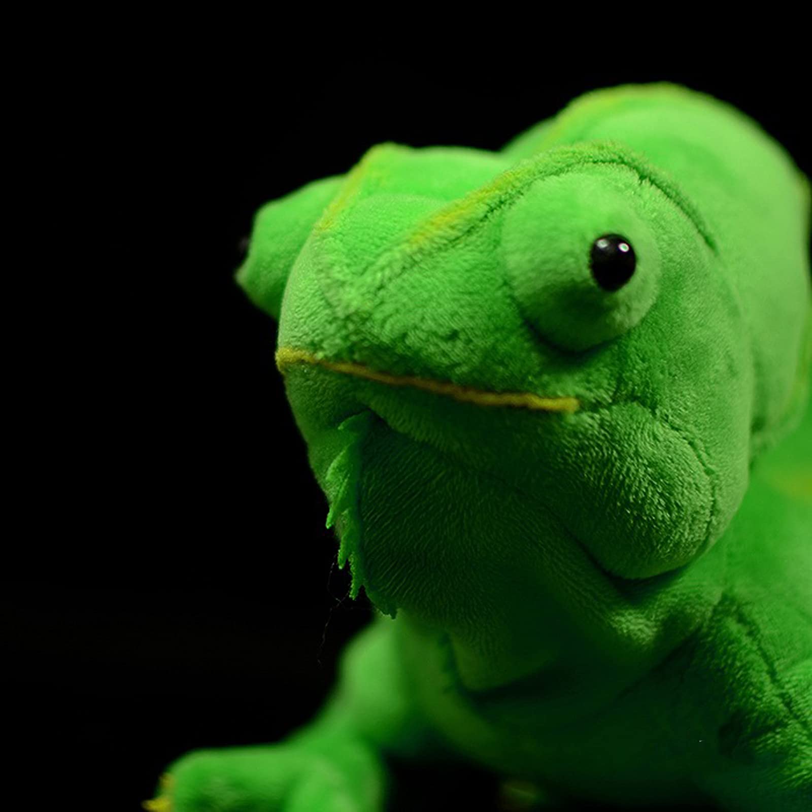 Stuffed Animal Chameleon Plush Toy, Green Stuffed Toys Realistic Chameleon, Gifts for Kids