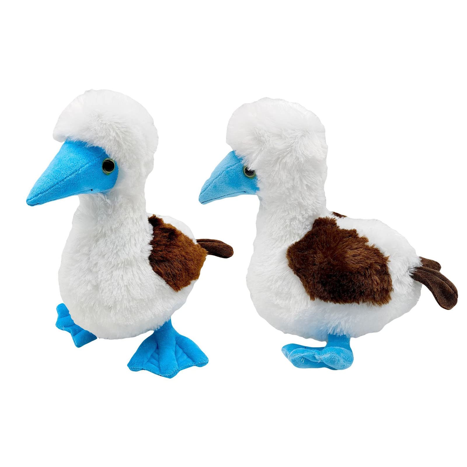 Simulation Blue Footed Booby Plush Toy, Soft and Cute Blue Footed Booby Stuffed Animal Toys