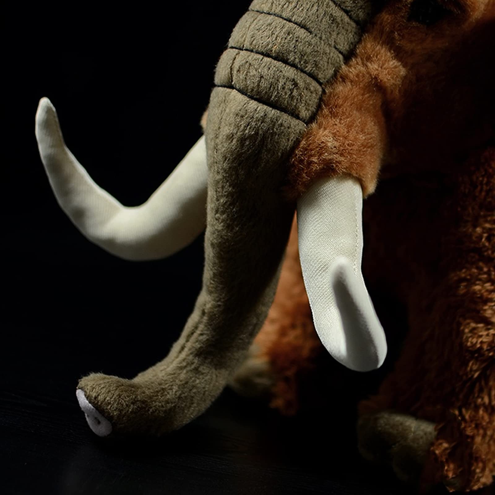 Realistic Woolly Mammoth Plush Toy, Mammoth Stuffed Animal