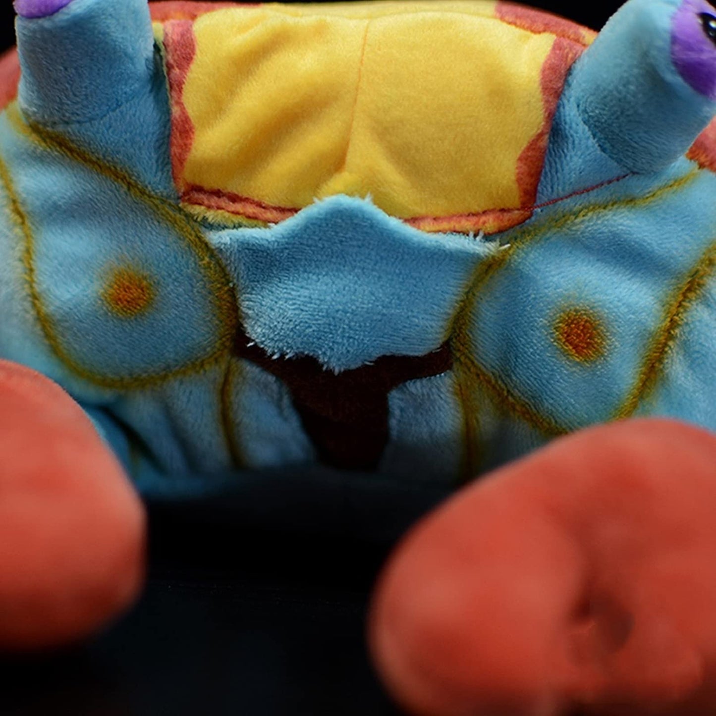 Simulation Red Crab Plush Toy, Lifelike Ocean Redstone Crab Stuffed Animal Cute Plushie Toys