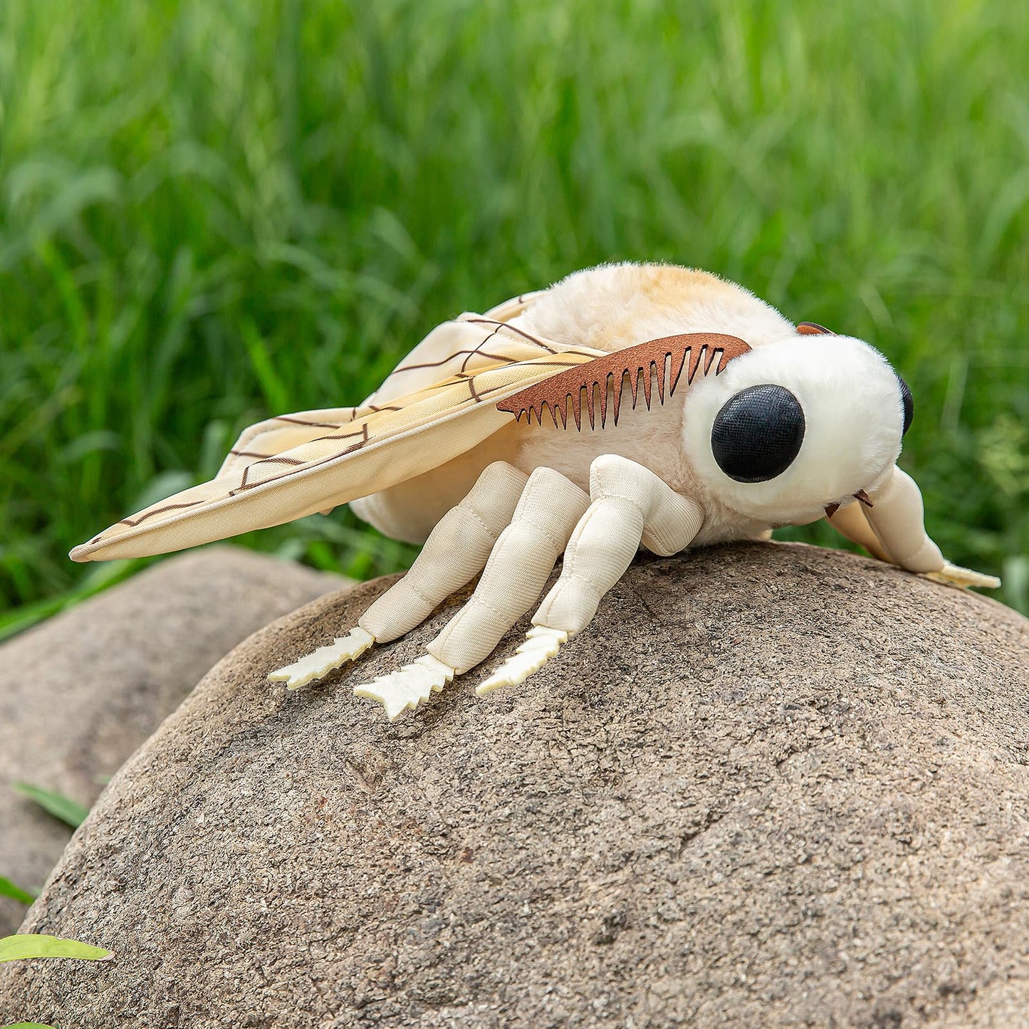 Silk Moth Plush Toy, Lifelike Silk Moth Stuffed Animals