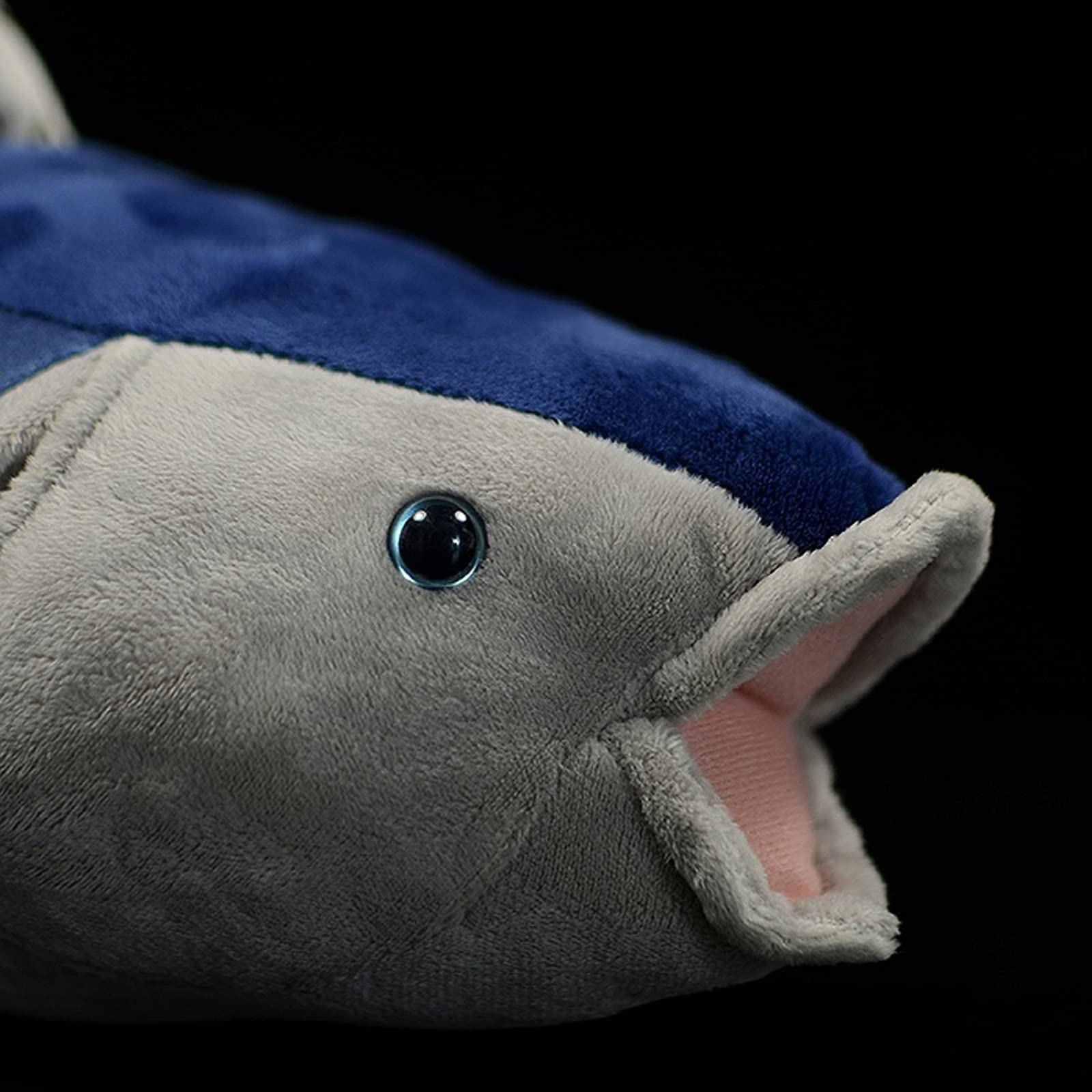 Simulation Tuna Stuffed Plush Toy, 16inch Lifelike Depth Ocean Animals