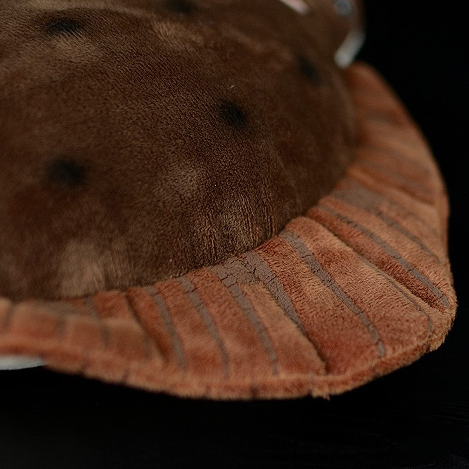 Flounder Plush Toy, Simulation Grey Lifelike Cute Flatfish Stuffed Animals Toys