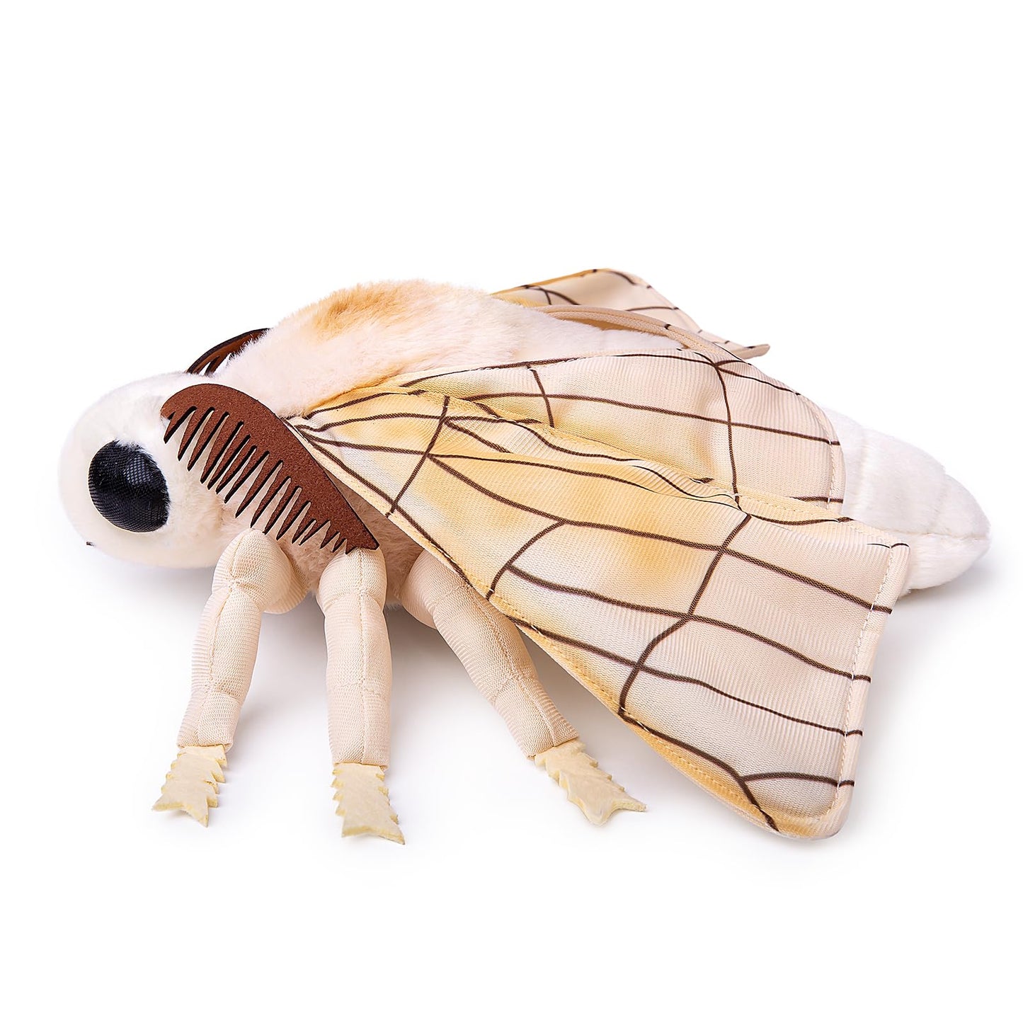 Silk Moth Plush Toy, Lifelike Silk Moth Stuffed Animals