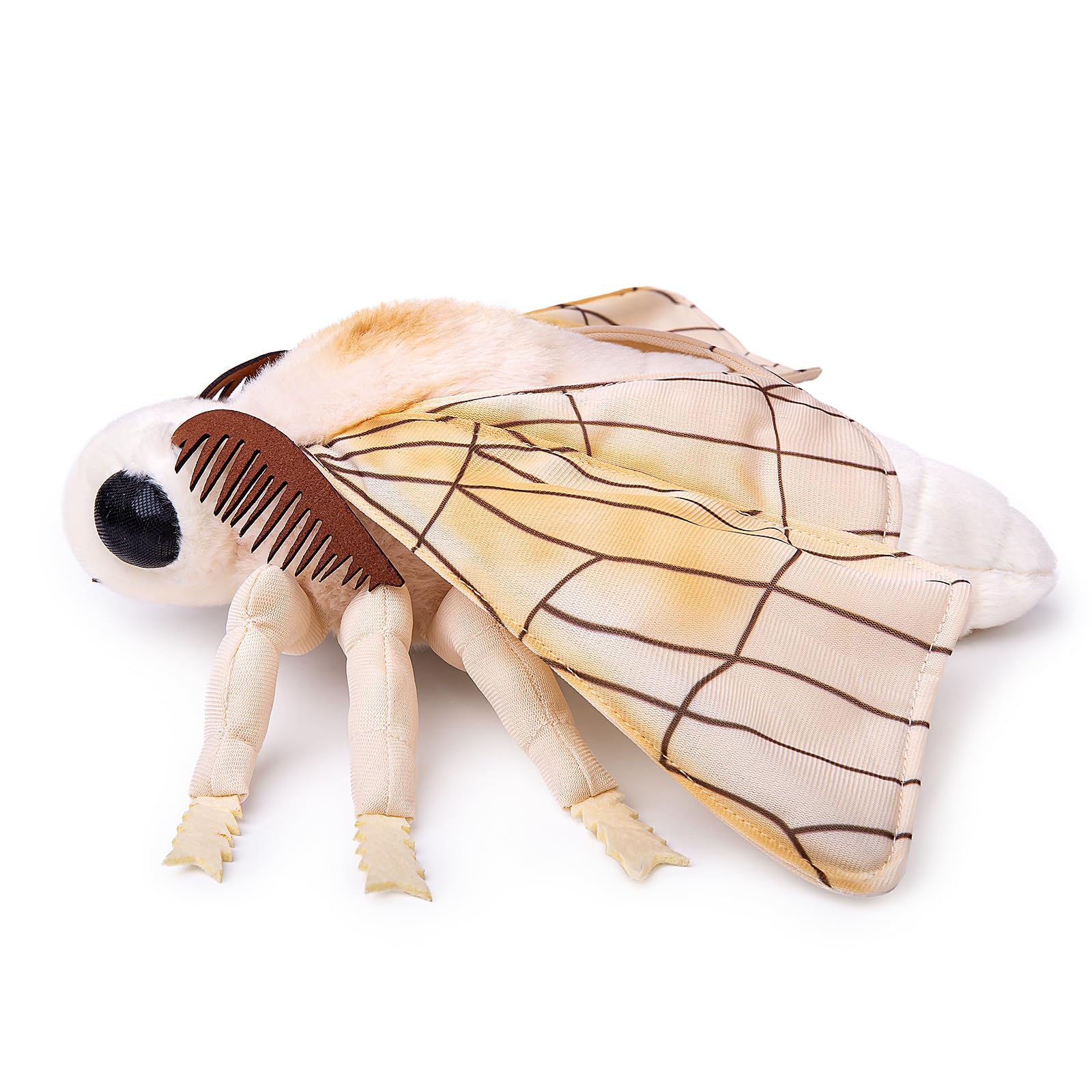 Seidenspinner-Plüschtier, lebensechte Seidenspinner-Kuscheltiere