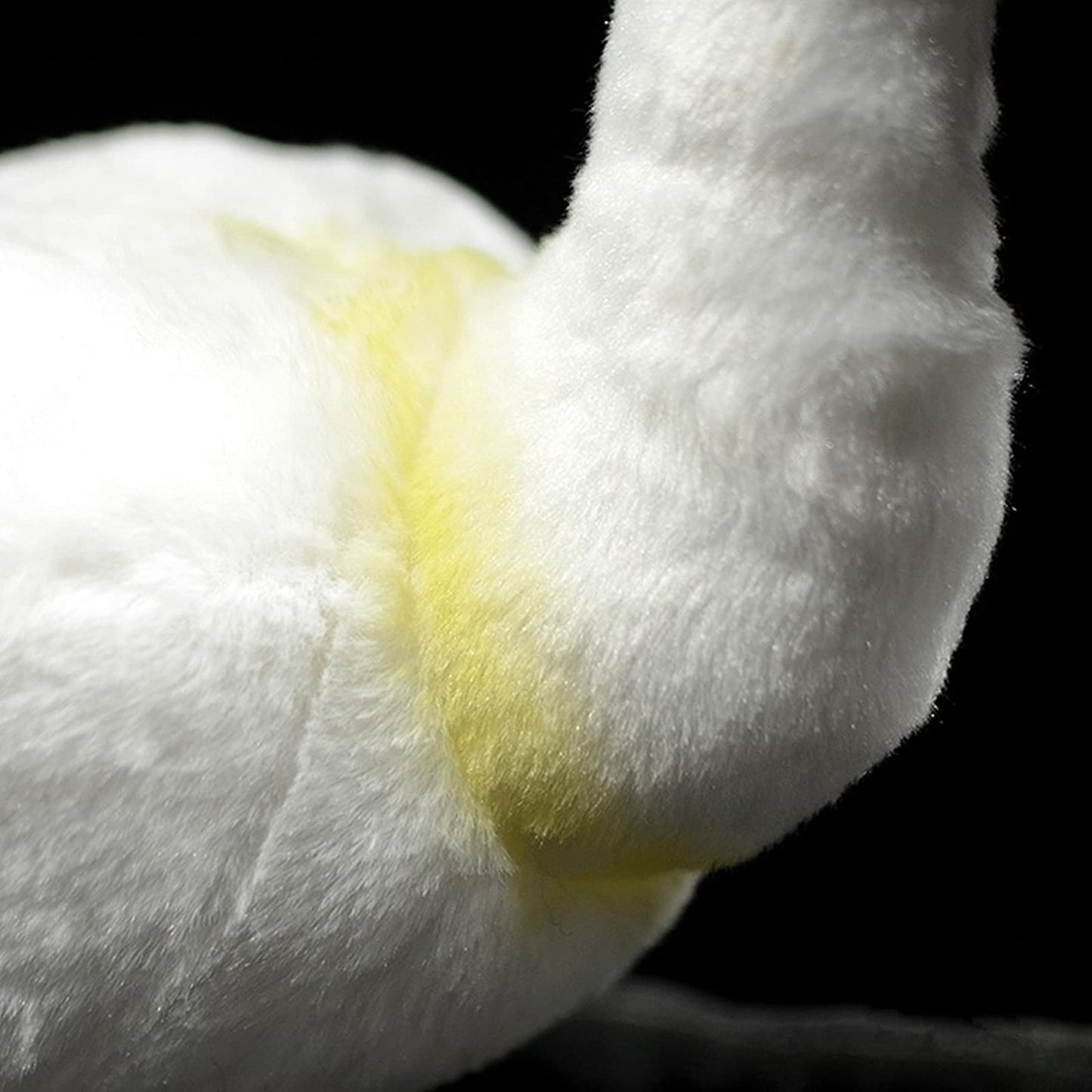 Simulation Spoonbill Plush Toy, White Real Life Ibis Bird Simulation Plush Toys