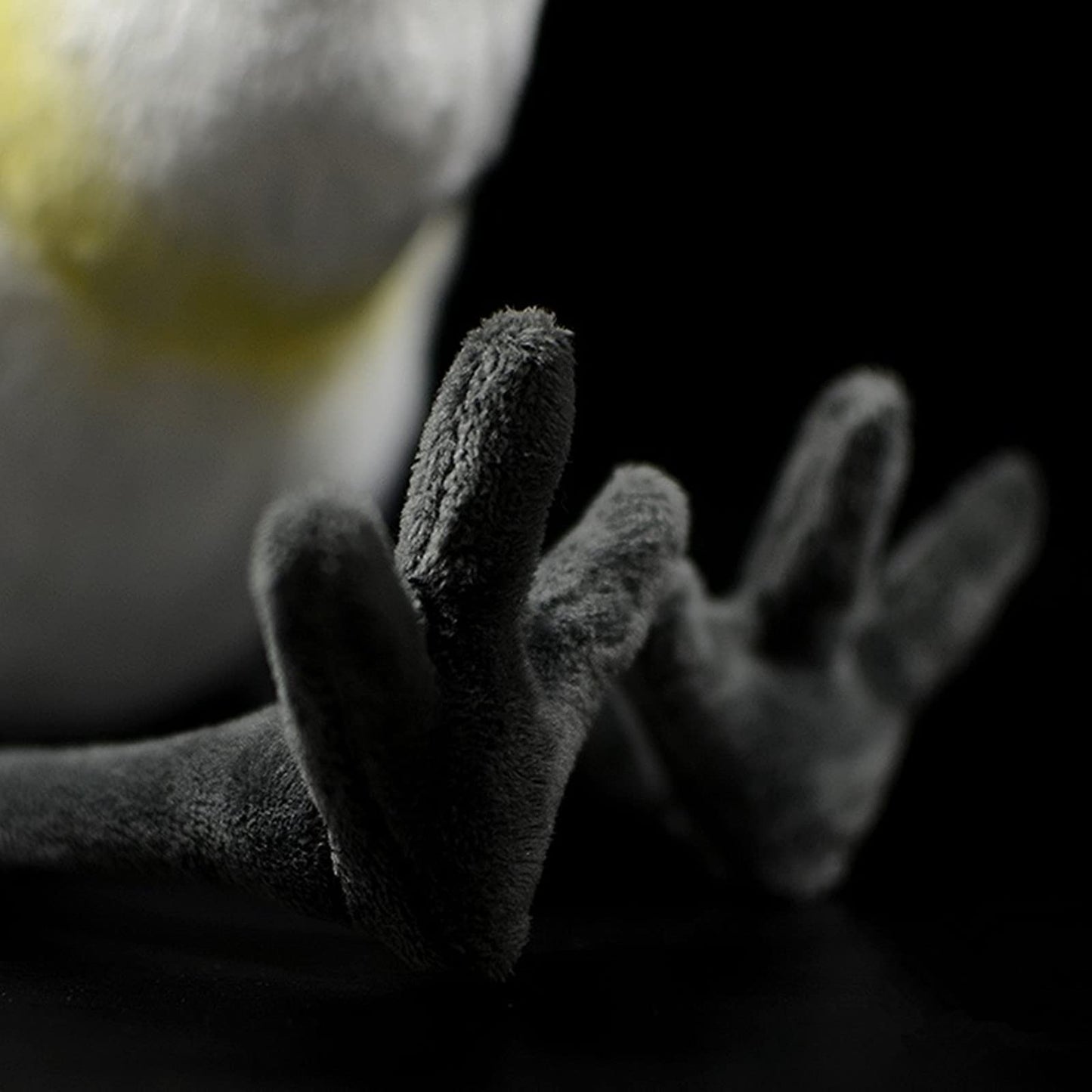 Simulation Spoonbill Plush Toy, White Real Life Ibis Bird Simulation Plush Toys