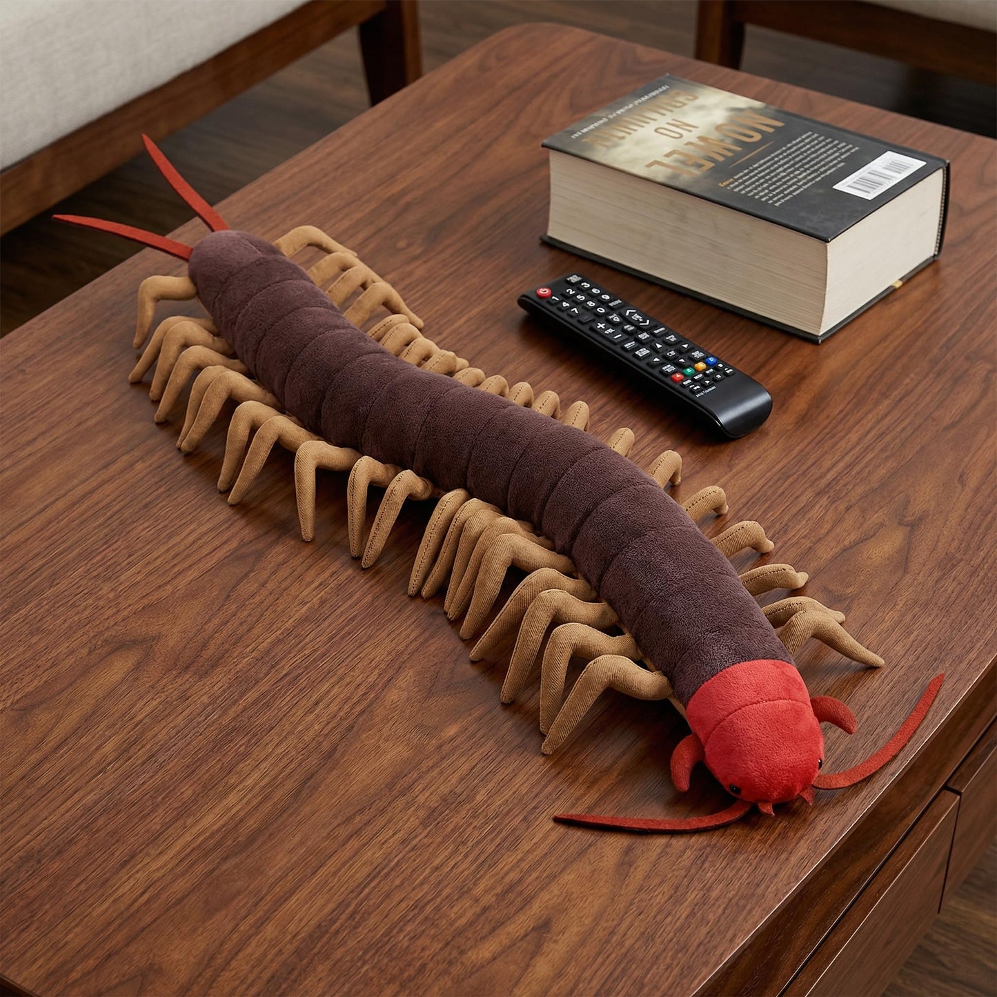 Centipede Plush - Lifelike 24” Centipede Stuffed Animal, Realistic Blue Centipedes Arthropod Insect Plushie, Soft Crustaceans Animals Toys Model Dolls Gifts for Kids
