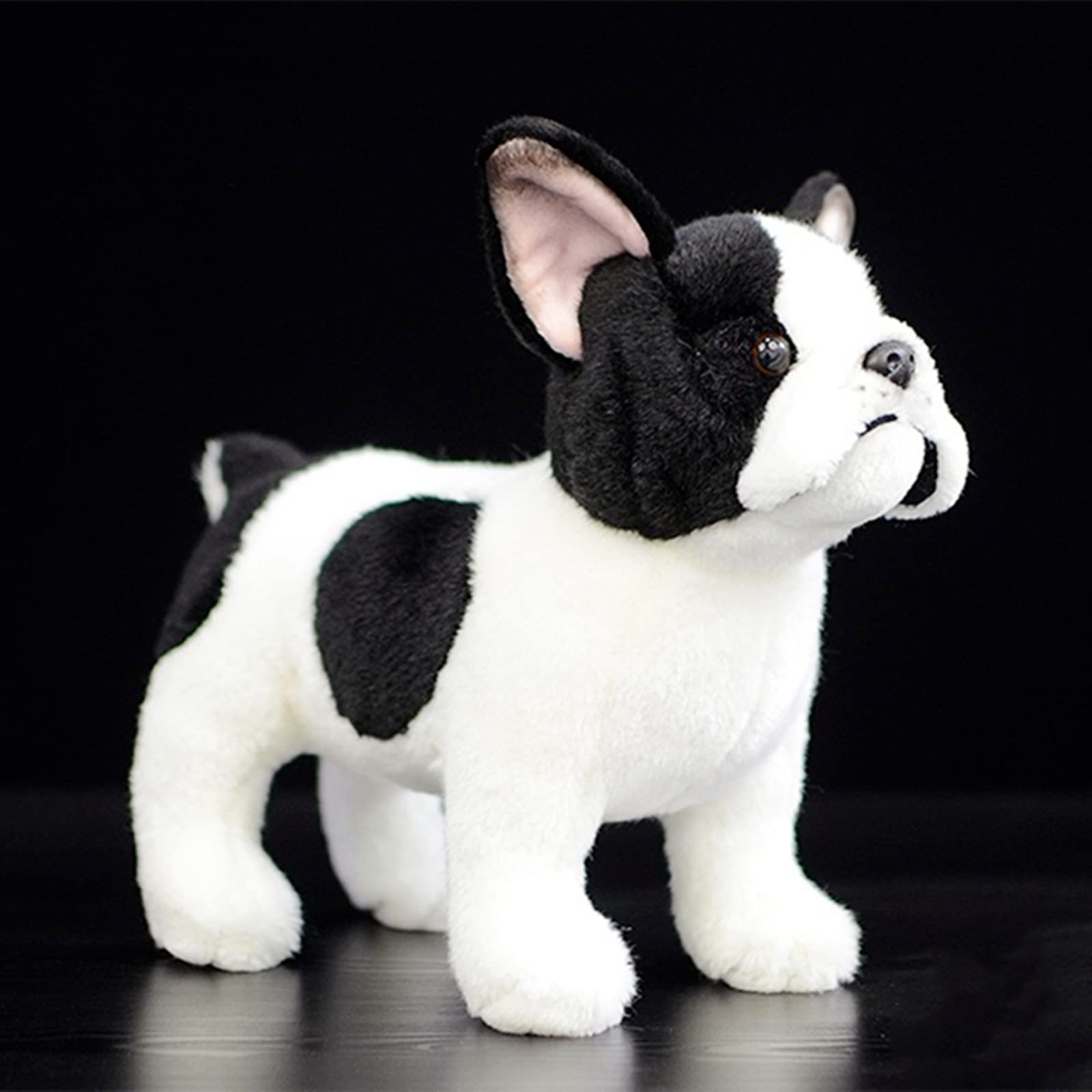 Bulldog Plush Toy, Realistic Standing Bulldog Dog Stuffed Animal, Cute Dog Puppy Plushie Toy