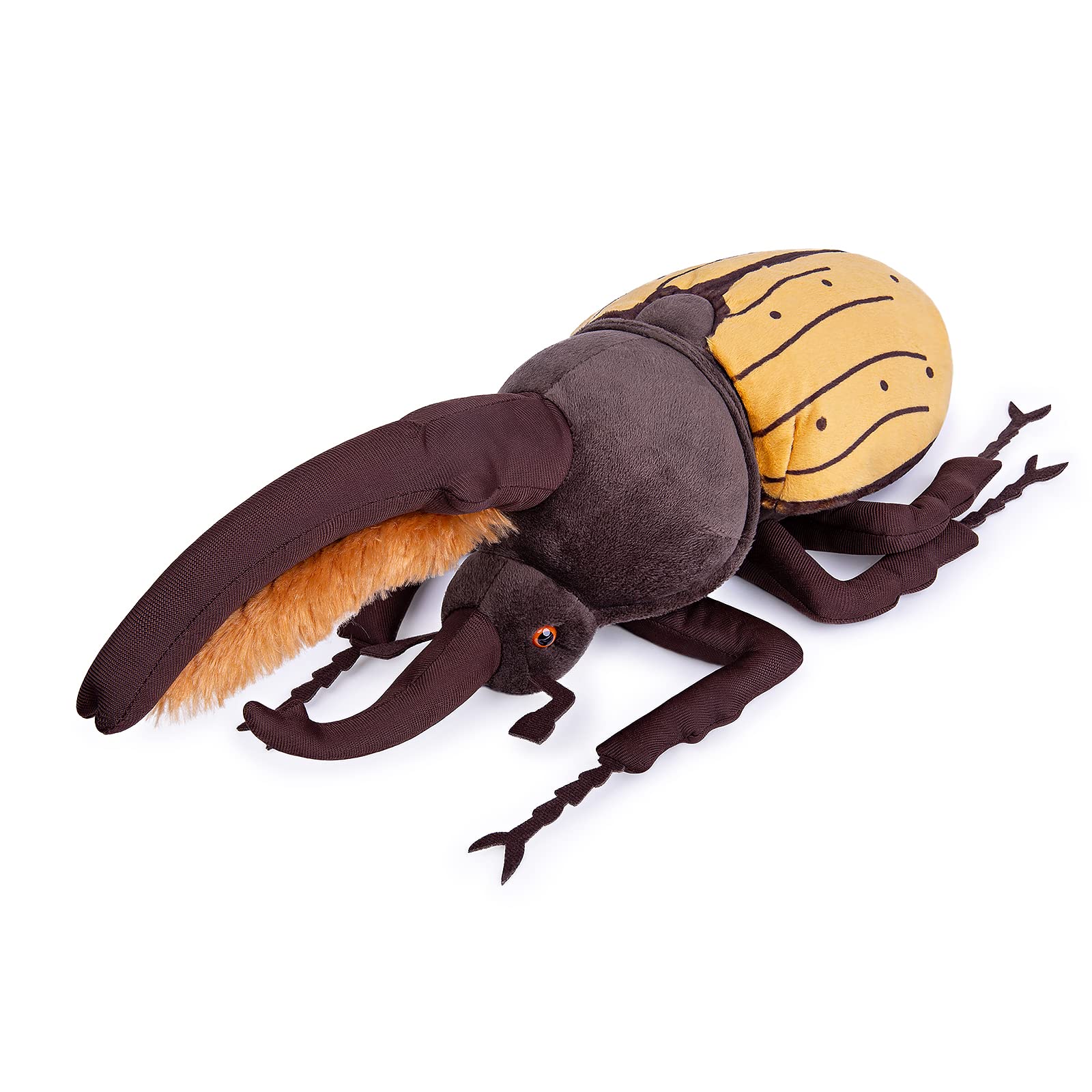 Simulation Beetle Stuffed Plush Toy, Realistic Atlas Animal Insect Beetle, Soft Crustaceans Animals Model, Unique Beetle Toys Model Dolls Gifts for Kids