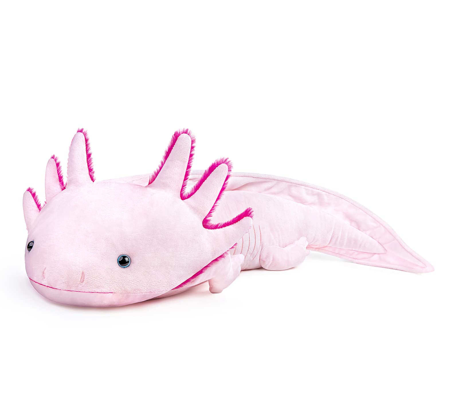 Axolotl Plush - Axolotl Stuffed Animal, Realistic Cute Ambystoma Creepy Amphibians Plush Toys