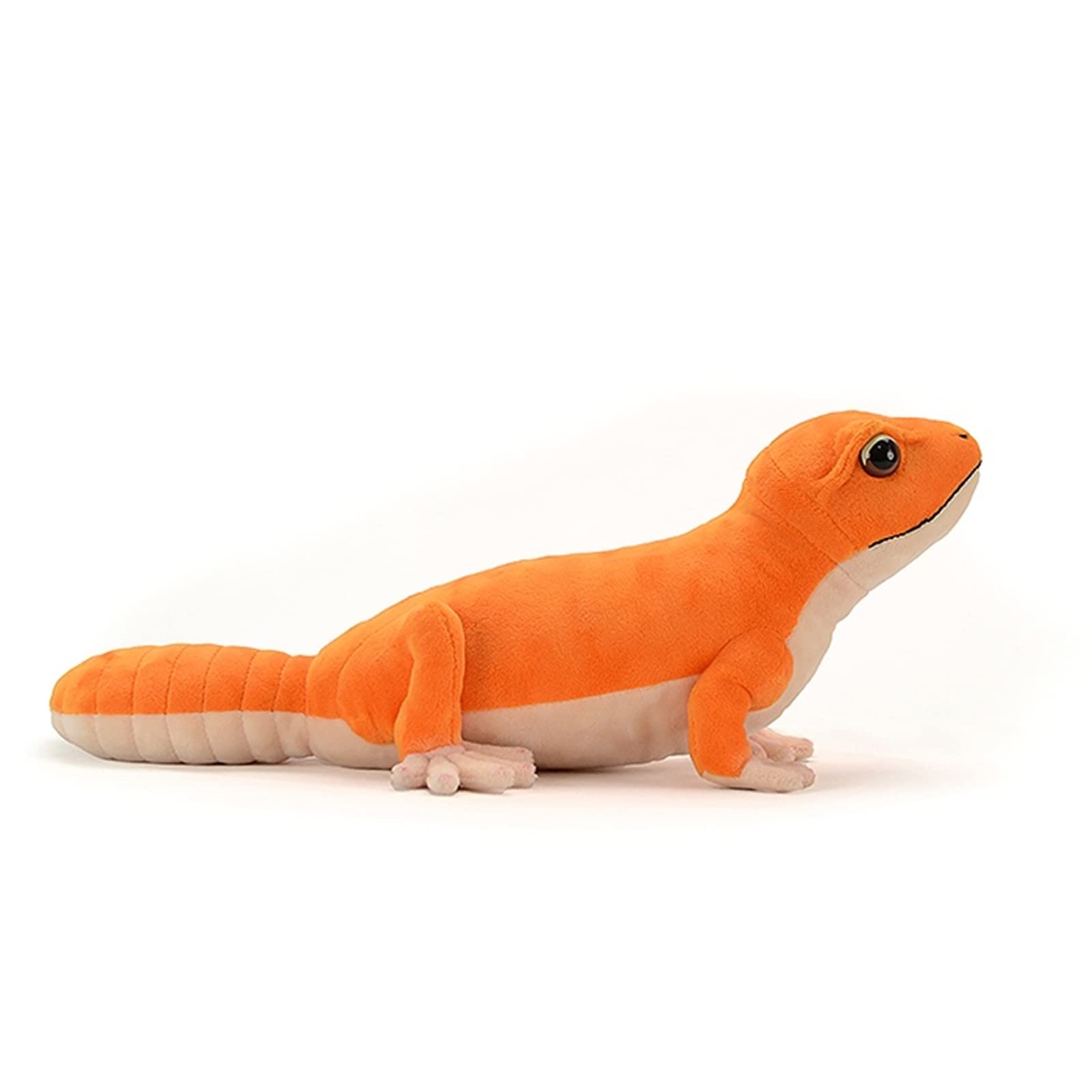 Falkland Island Gecko and Fat-tailed Gecko Plush, Lifelike Falkland Island Gecko Stuffed Animal