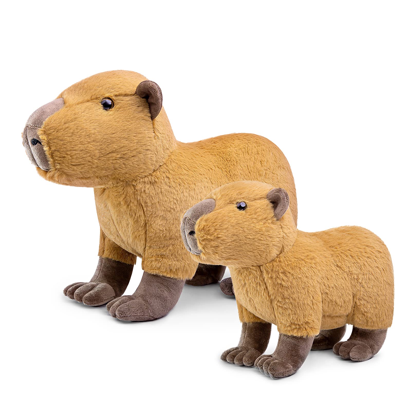 Capybara Plush Toy, Lifelike Soft Rodent Capybara Stuffed Animals