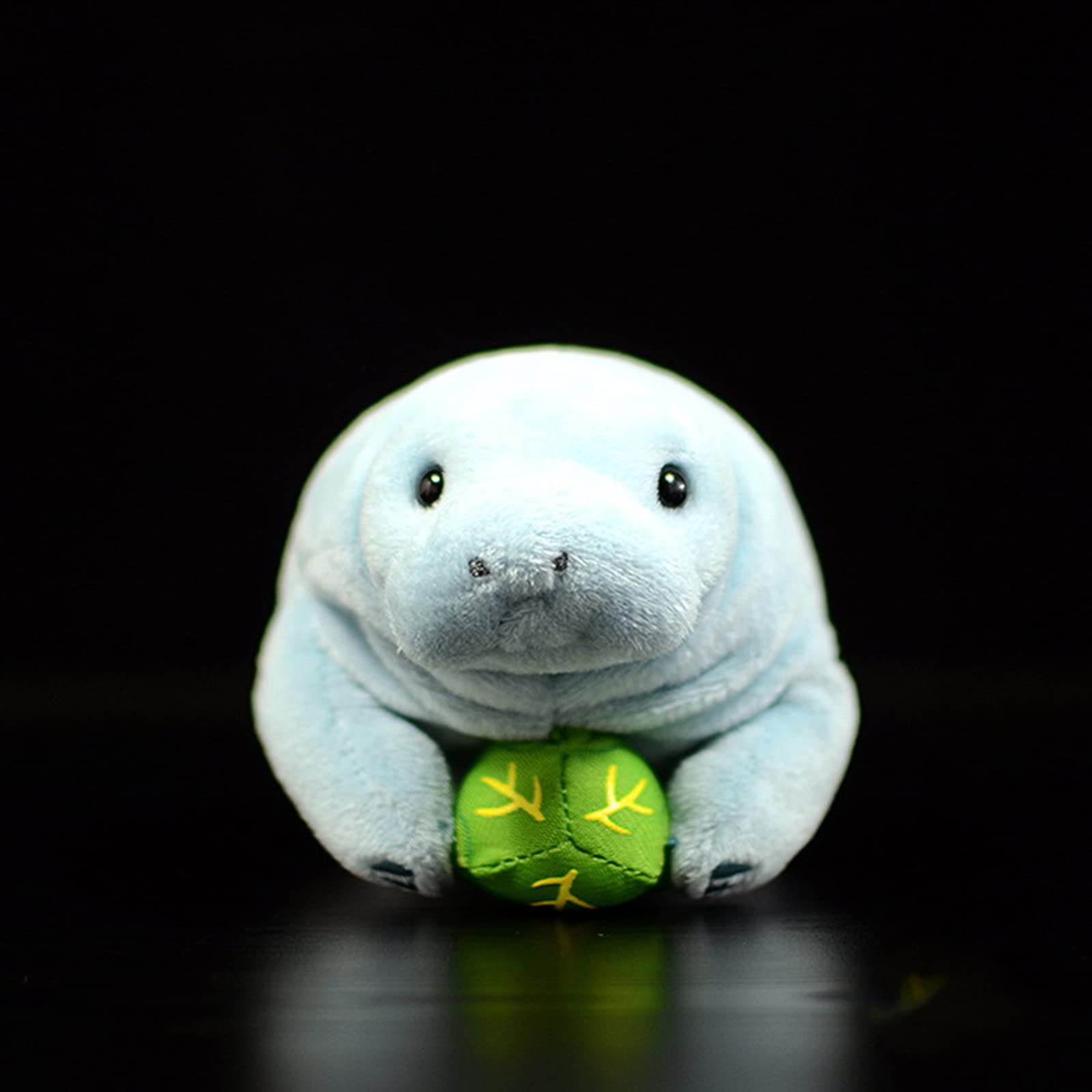 Manatee Plush Toy, Blue Lifelike Manatee Stuffed Animal