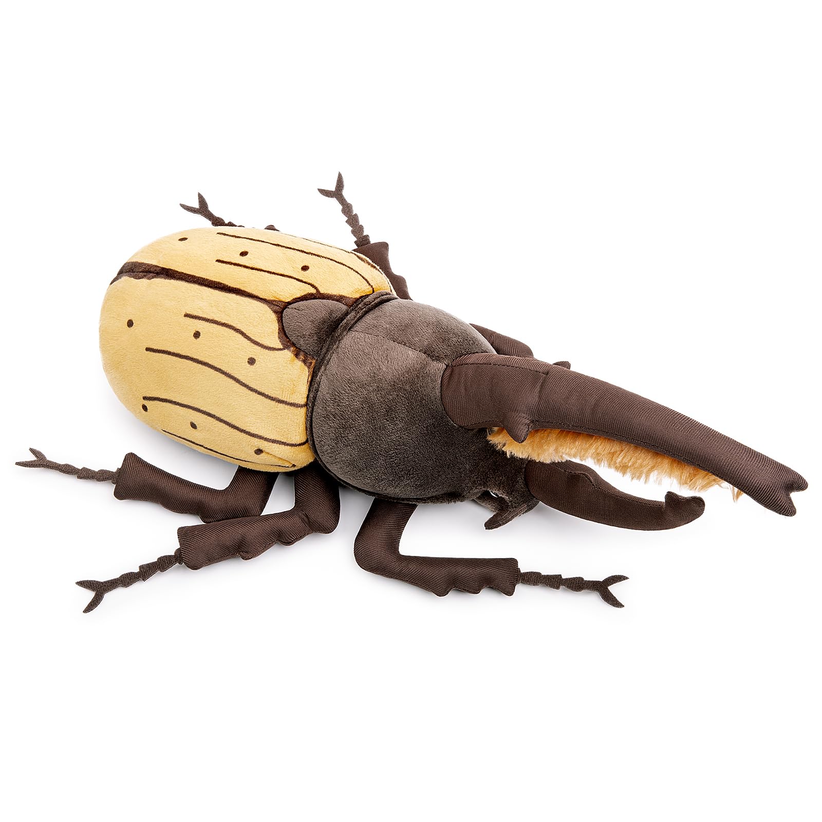 Simulation Beetle Stuffed Plush Toy, Realistic Atlas Animal Insect Beetle, Soft Crustaceans Animals Model, Unique Beetle Toys Model Dolls Gifts for Kids