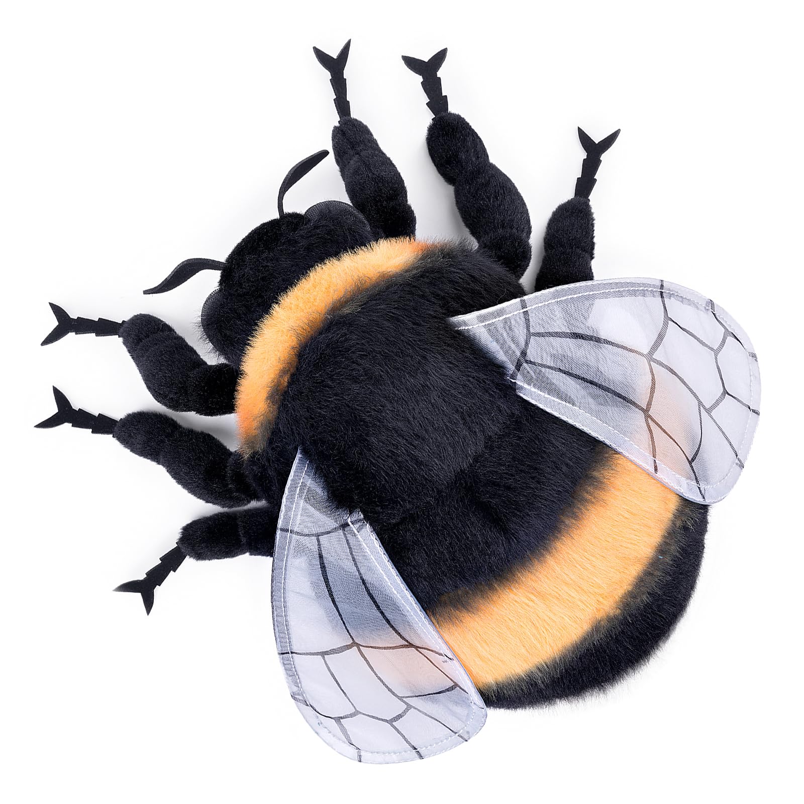 Bumblebee Plush Toy, Lifelike Bumblebee Stuffed Animals, Realistic Bumblebee Wings Toys