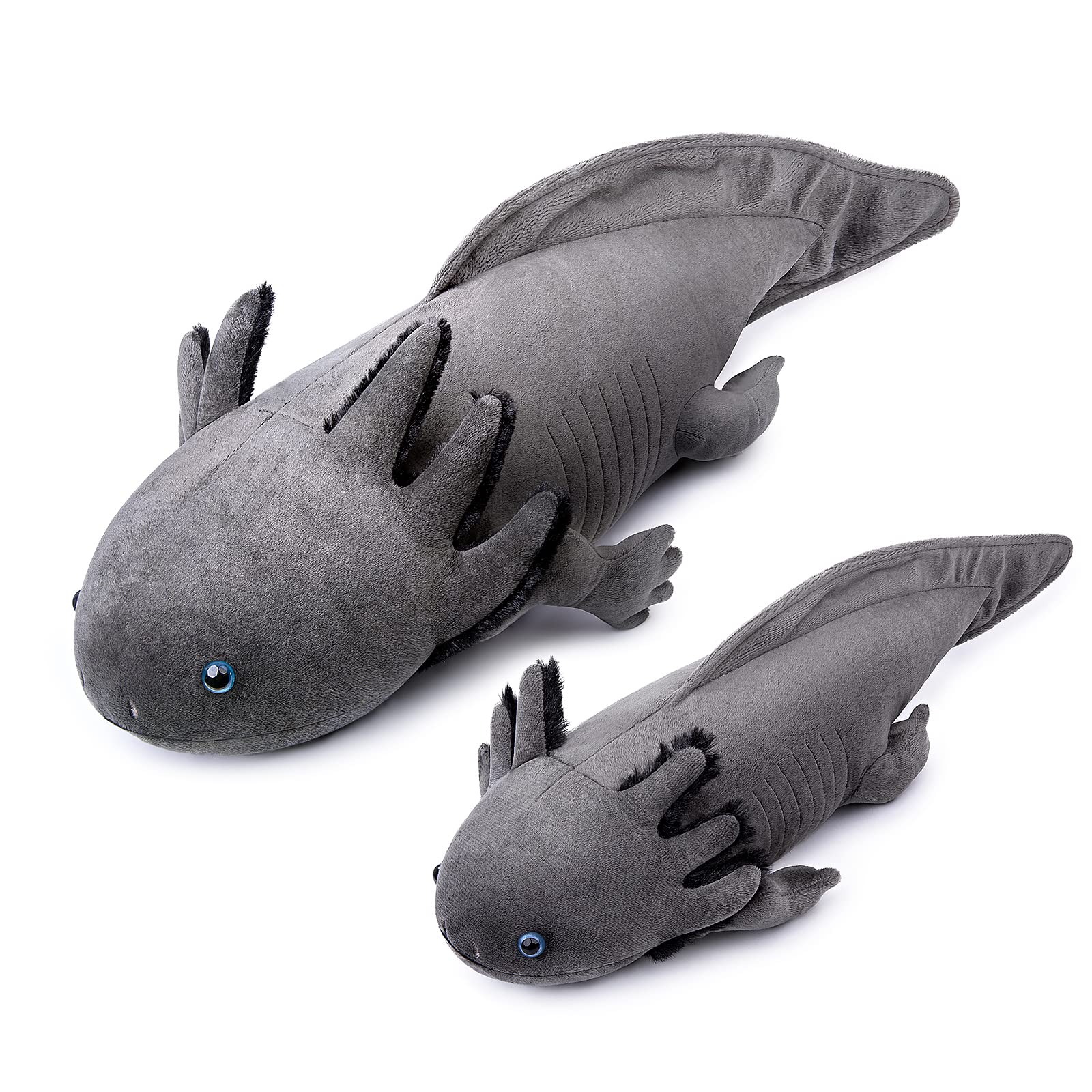 Axolotl Plush - Axolotl Stuffed Animal, Realistic Cute Ambystoma Creepy Amphibians Plush Toys