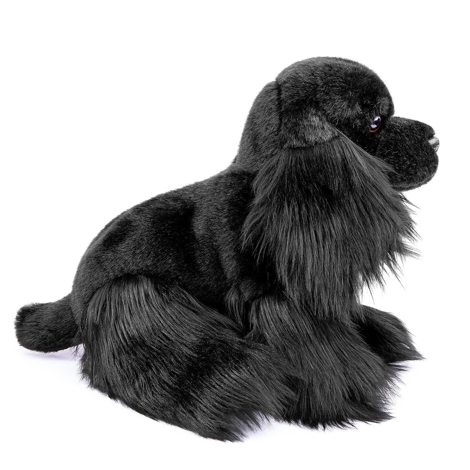 Cocker Spaniel Plush Toy, Realistic Sitting Cocker Spaniel Stuffed Animals