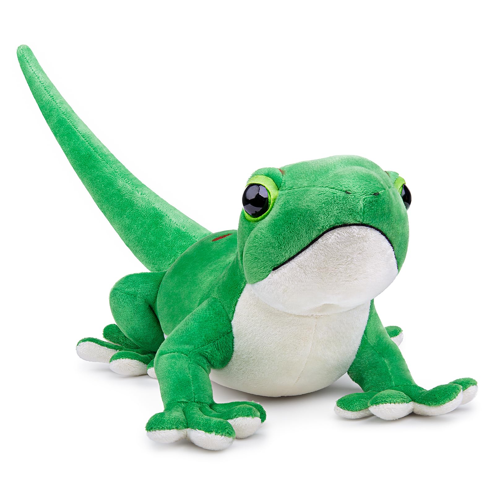 Falkland Island Gecko and Fat-tailed Gecko Plush, Lifelike Falkland Island Gecko Stuffed Animal