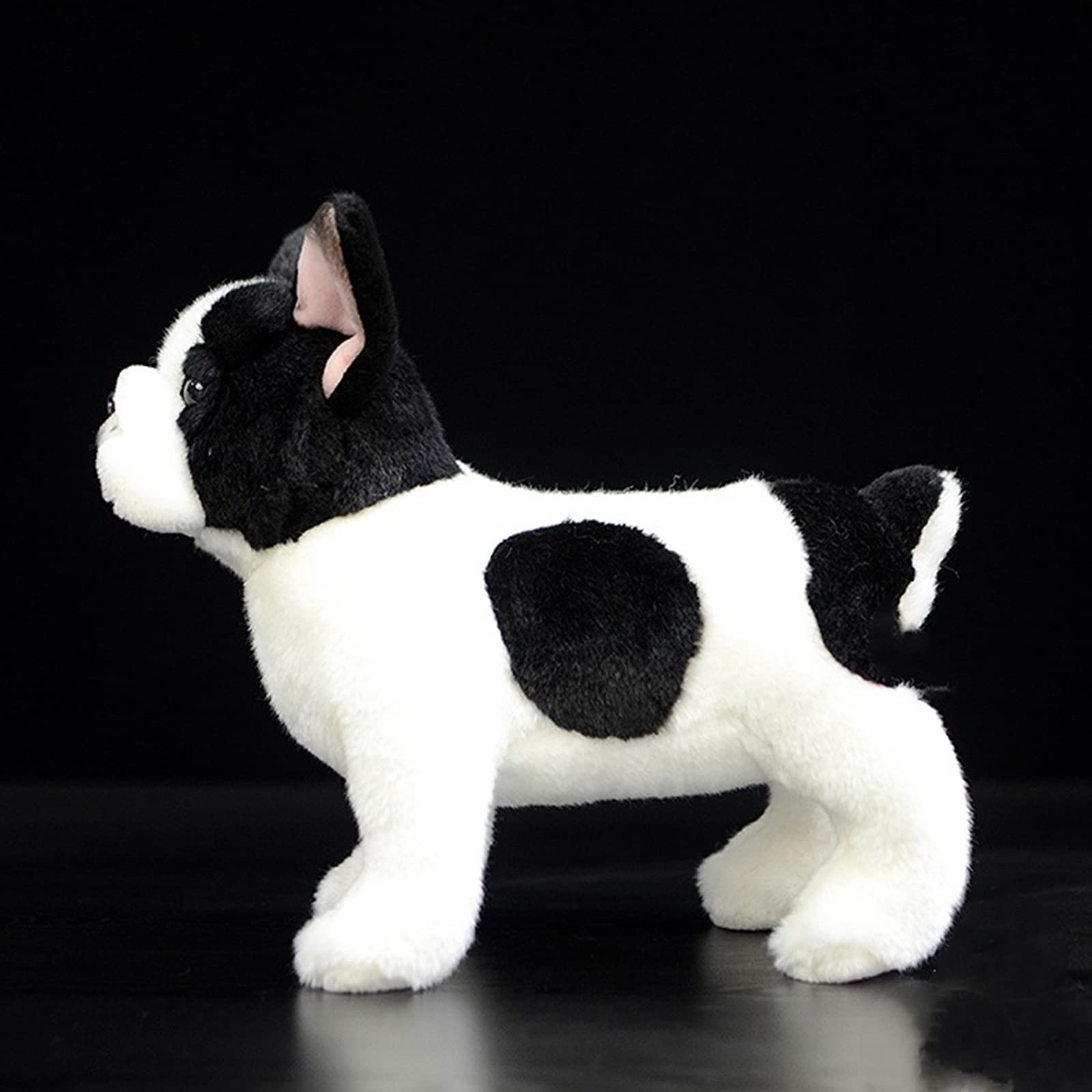 Bulldog Plush Toy, Realistic Standing Bulldog Dog Stuffed Animal, Cute Dog Puppy Plushie Toy