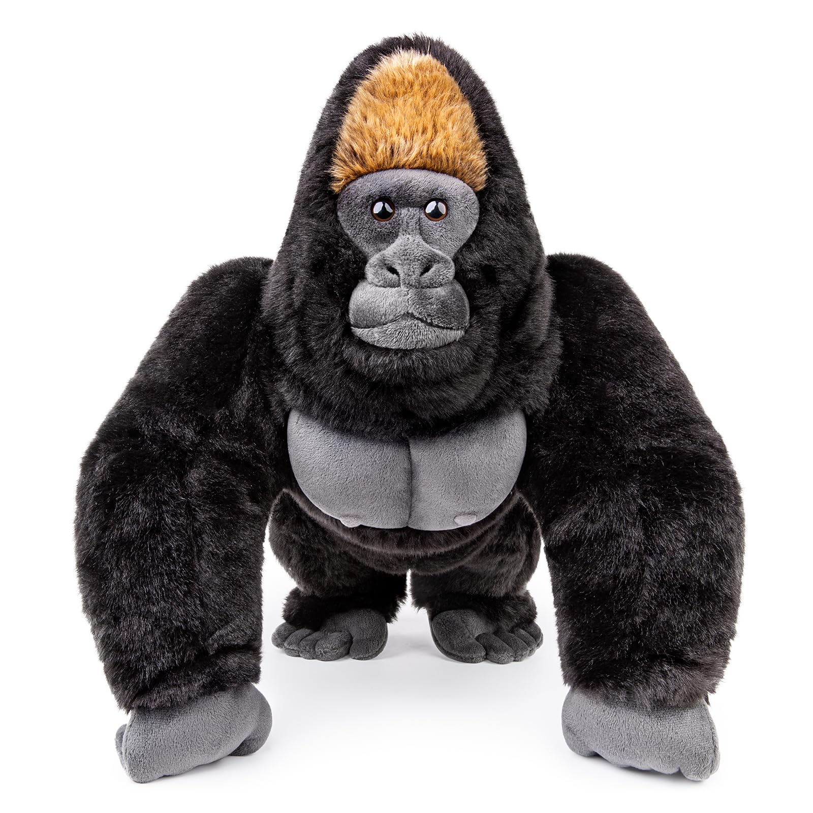 Silverback gorilla Plush Toy, Realistic Silverback gorilla Stuffed Animals